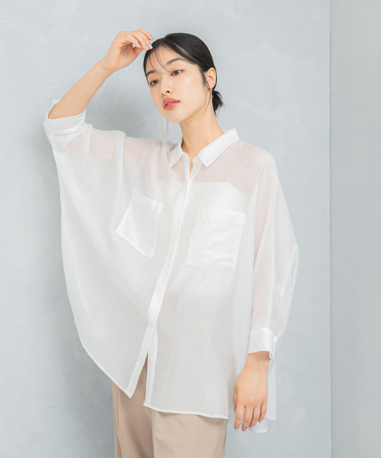 身長：166cm サイズ：FREE
