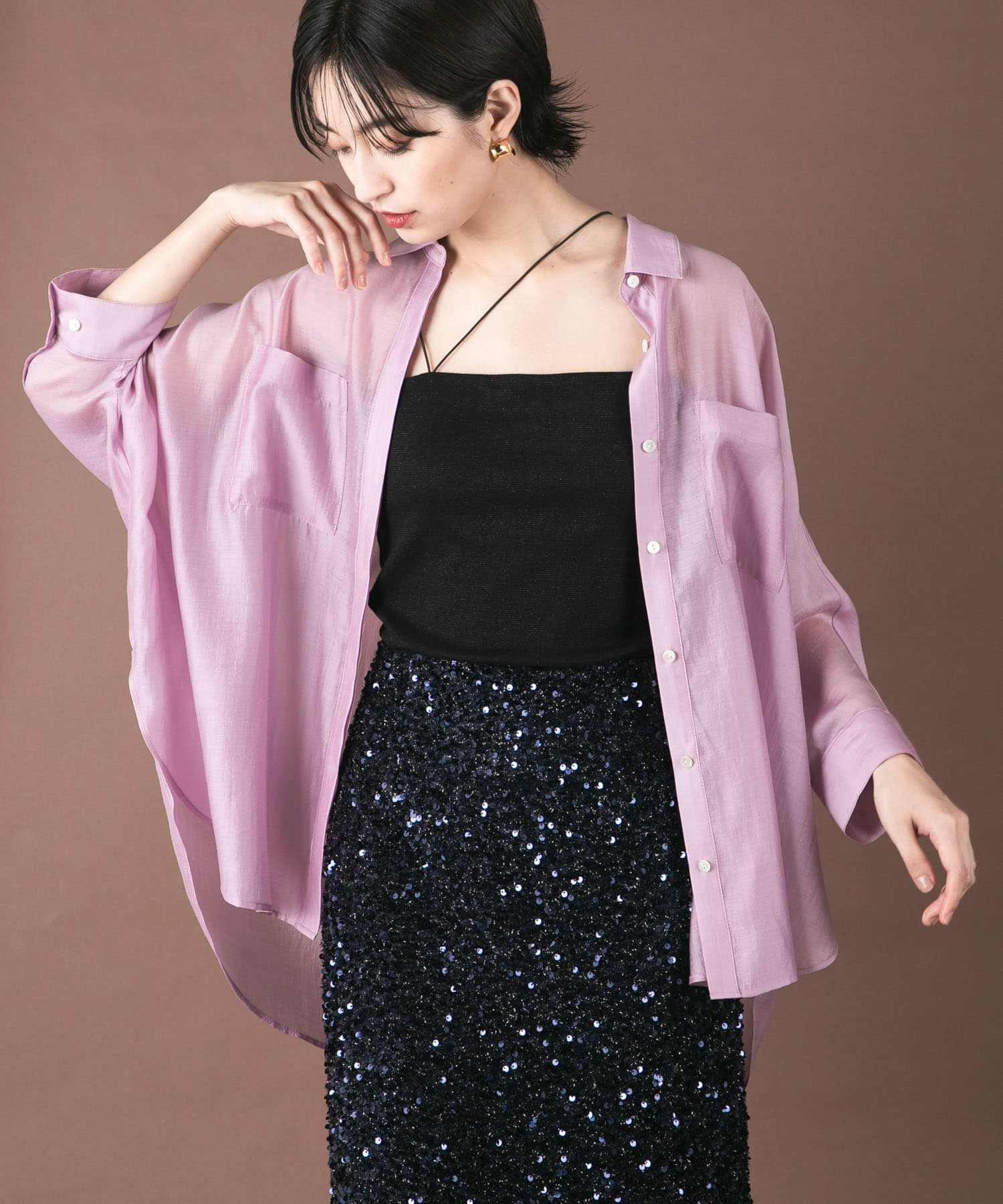 身長：166cm サイズ：FREE