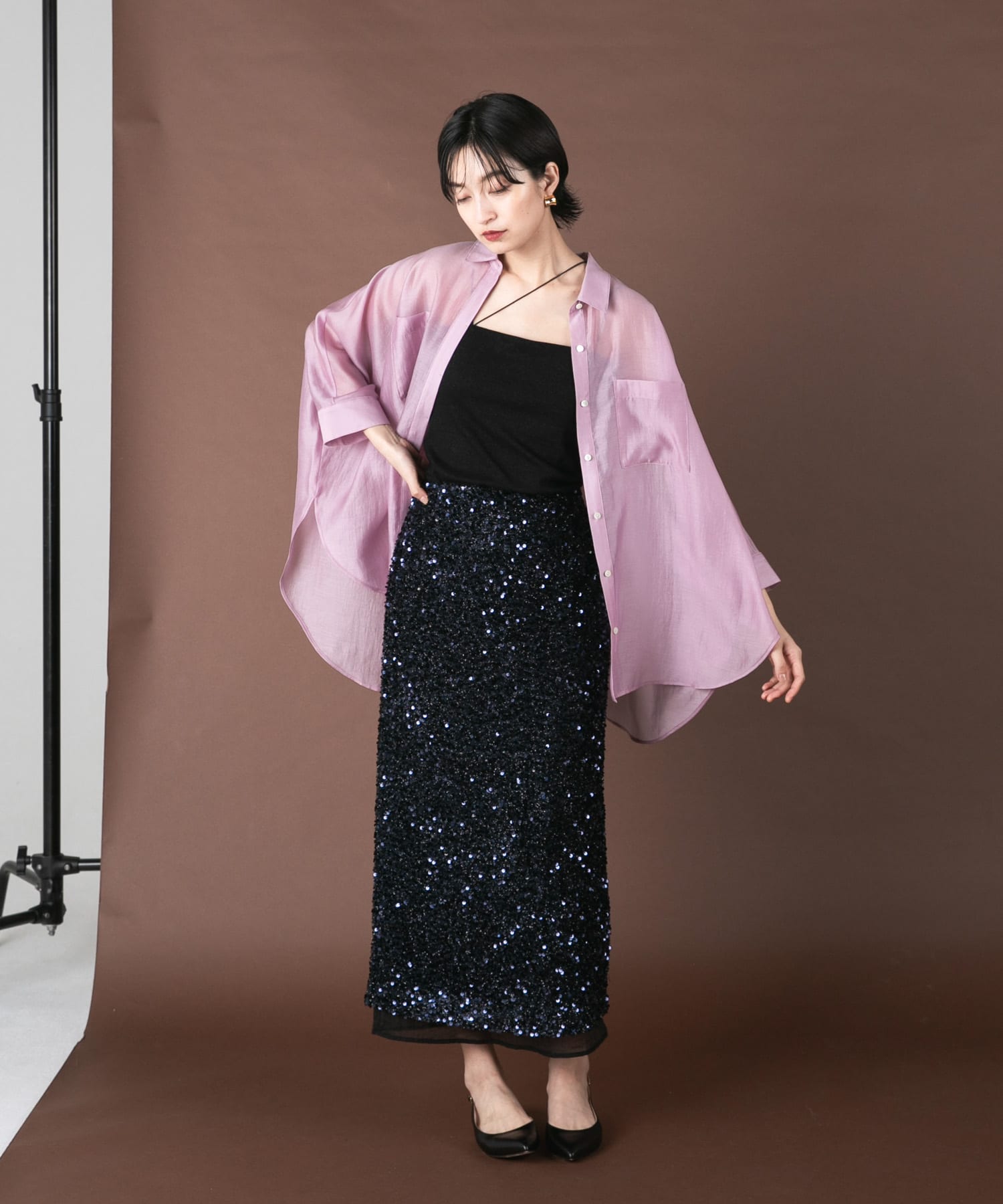 身長：166cm サイズ：FREE