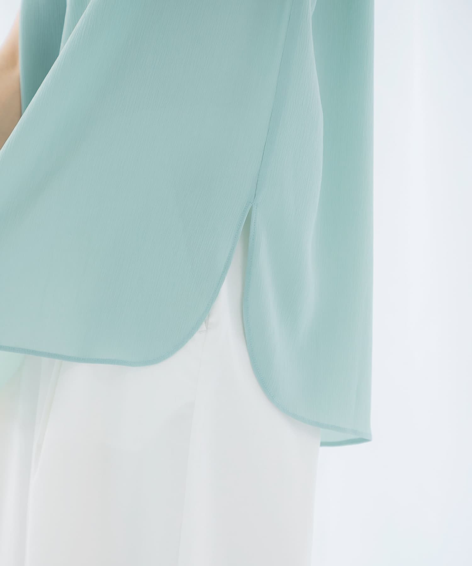 トップス sop WEB限定』シャーリングスキッパーブラウス(FREE MINT): トップス