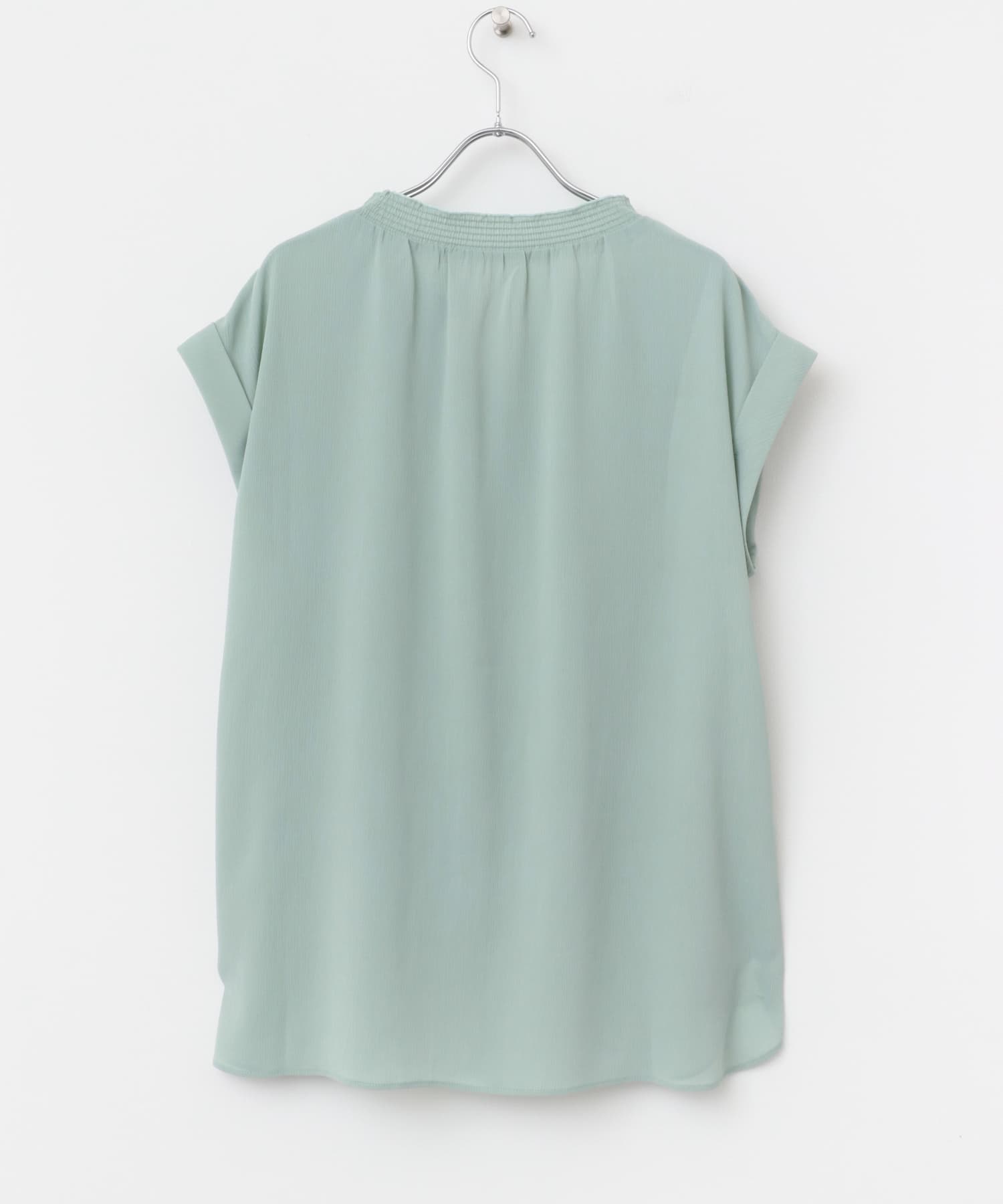 トップス sop WEB限定』シャーリングスキッパーブラウス(FREE MINT): トップス