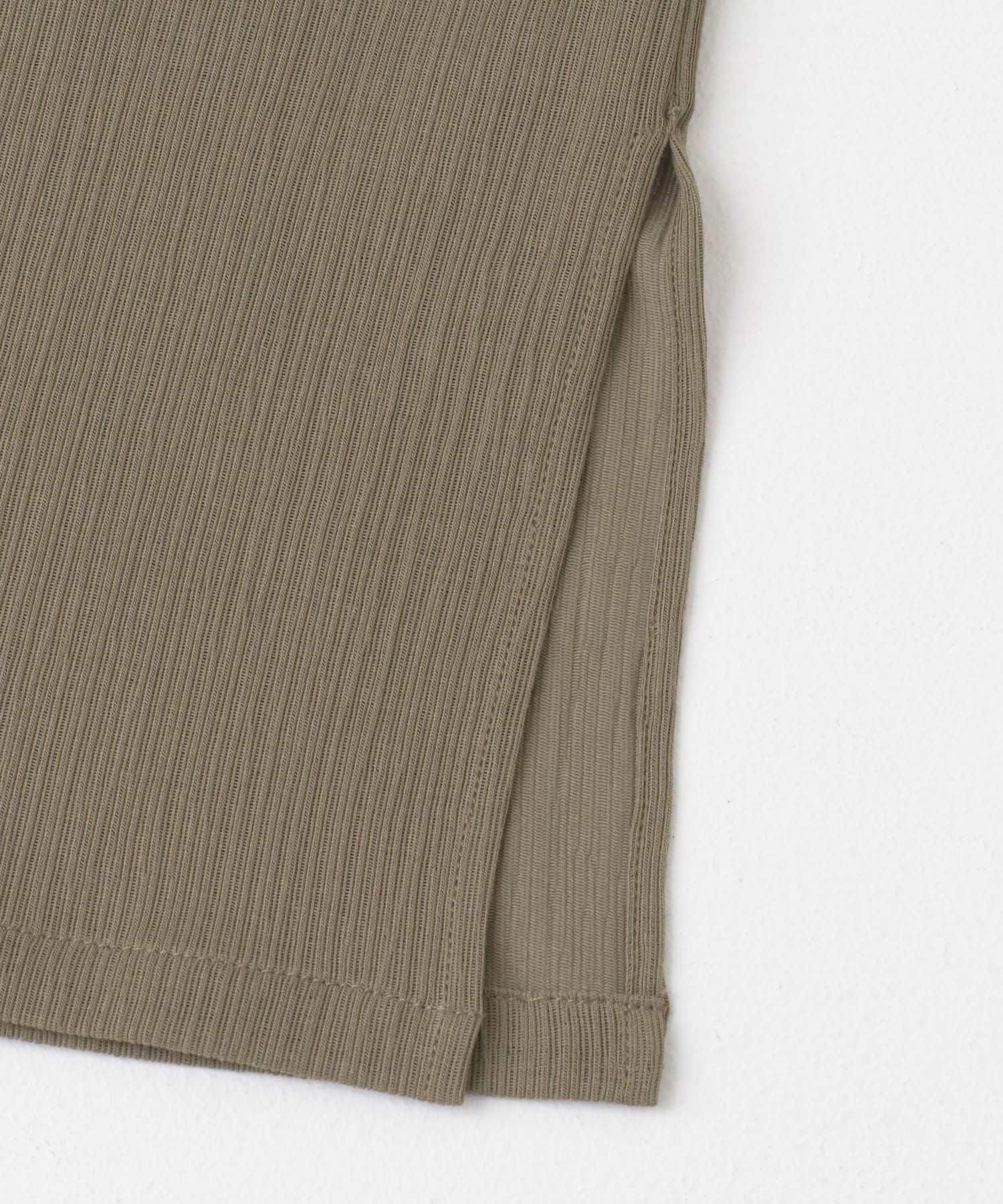 F by ROSSO　楊柳シアーシャツ GRAY FREE