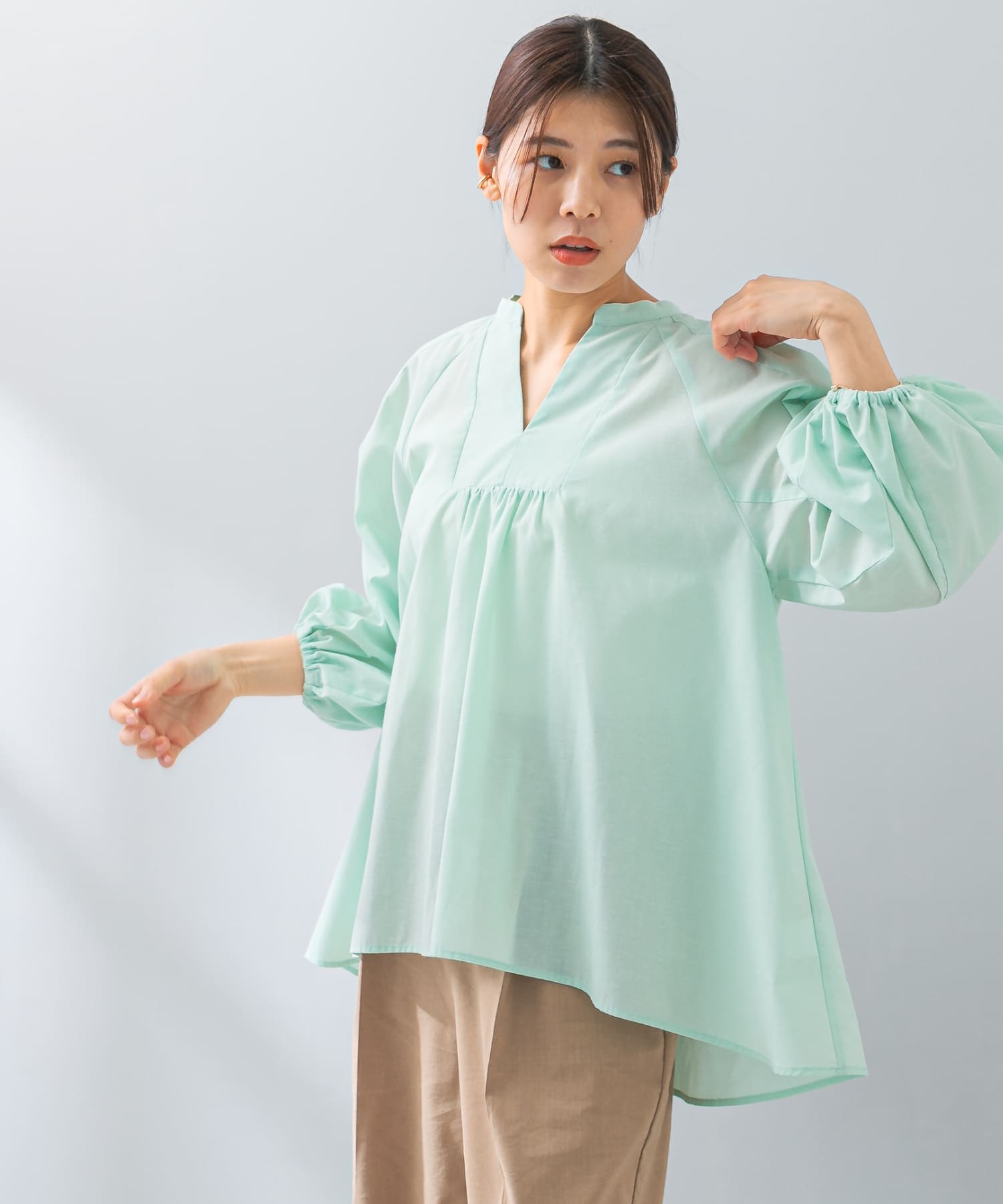 身長：166cm サイズ：FREE