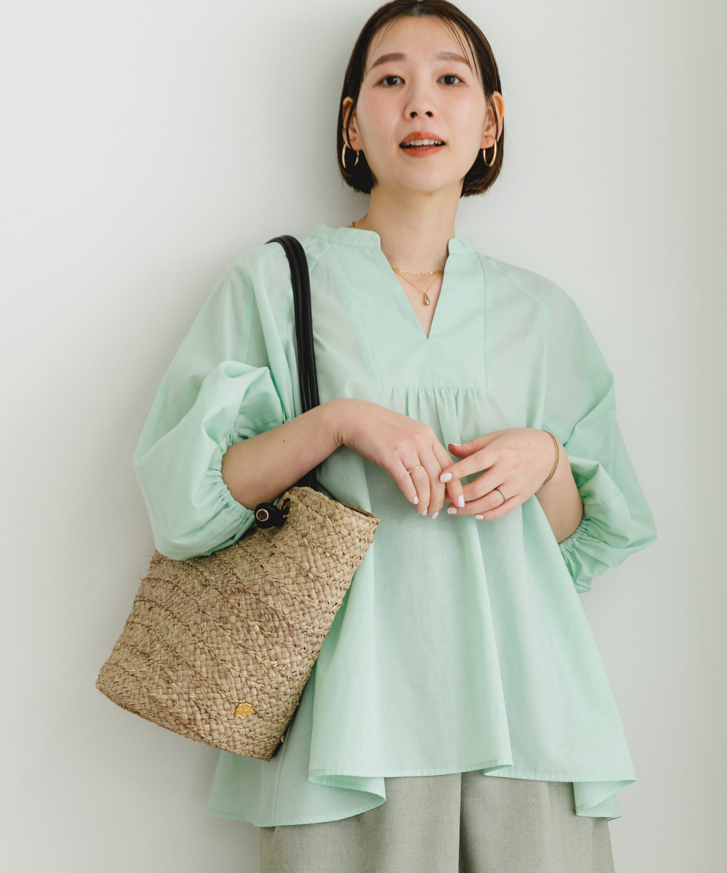 身長：164cm サイズ：FREE