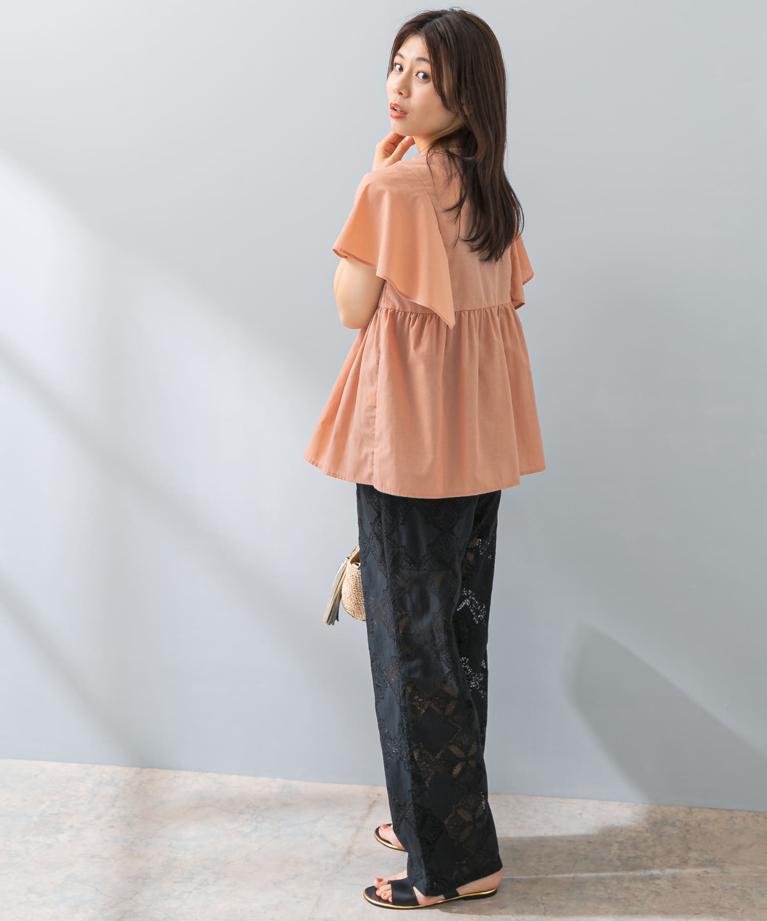 身長：166cm サイズ：FREE