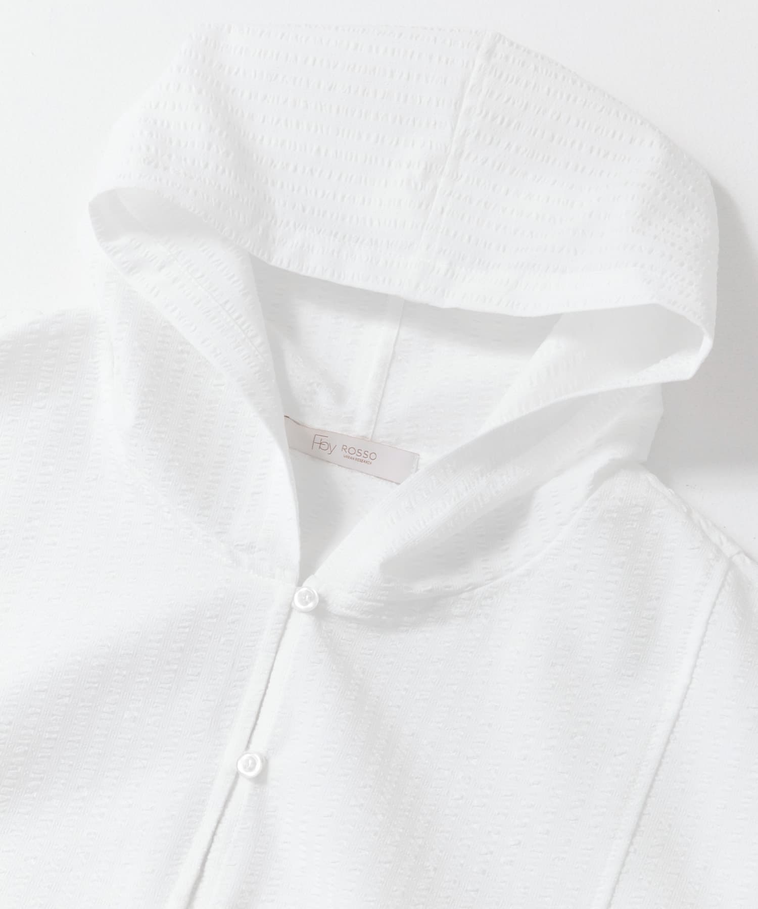 F by ROSSO　サッカーストレッチアノラック WHITE FREE