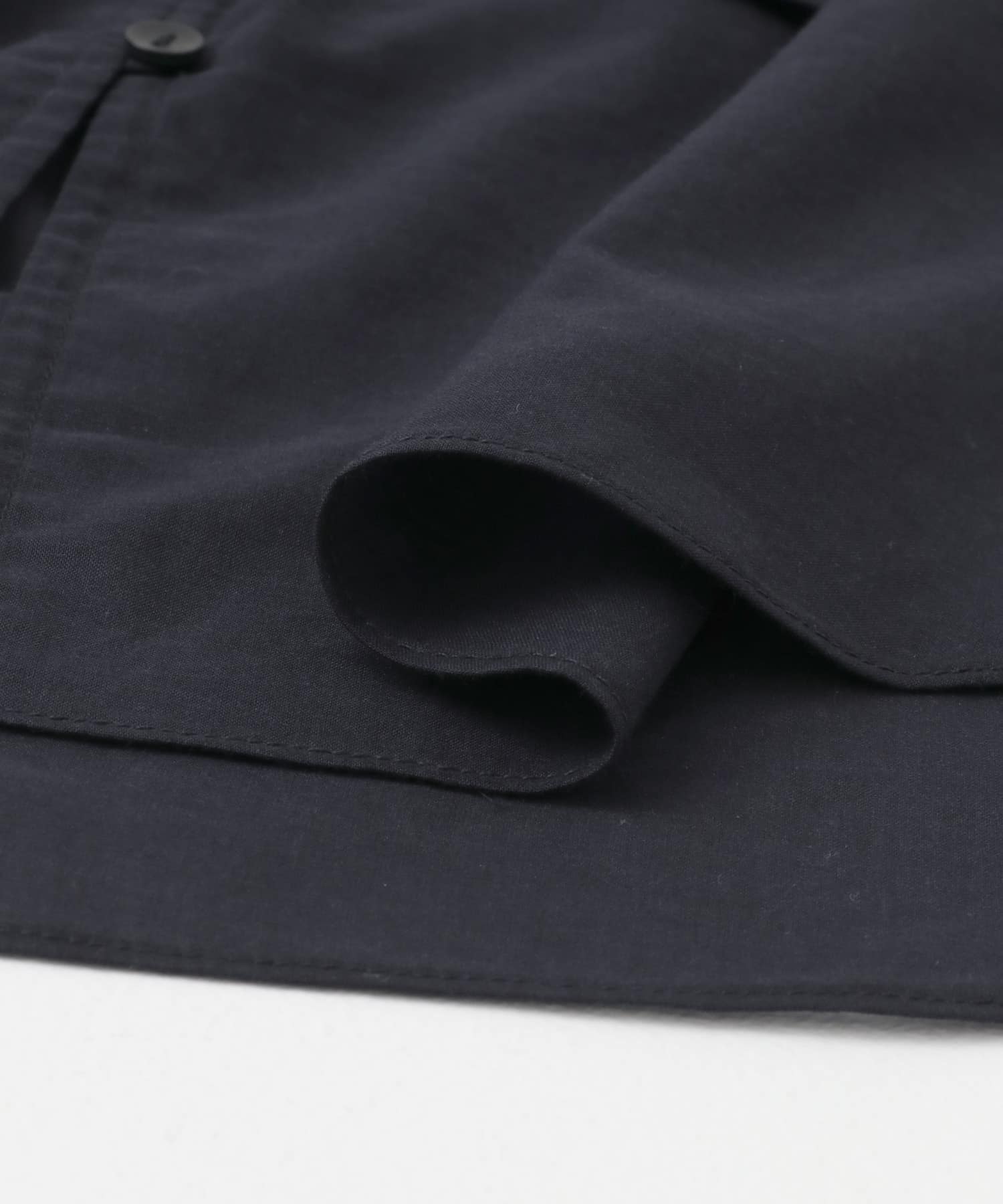 F by ROSSO　コットンボイルレイヤードブラウス NAVY FREE
