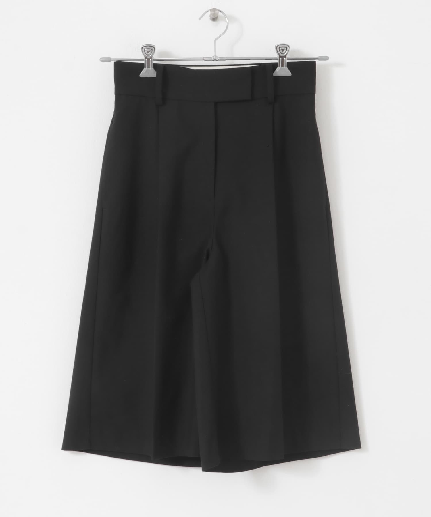 タックハーフパンツ BLACK 36