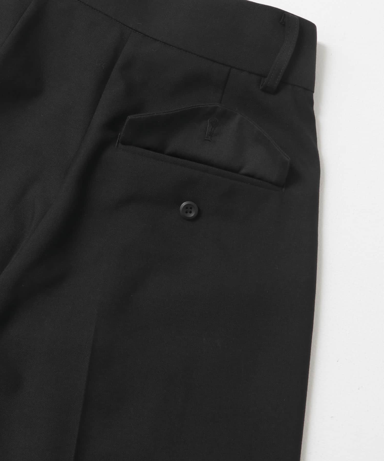 タックハーフパンツ BLACK 36