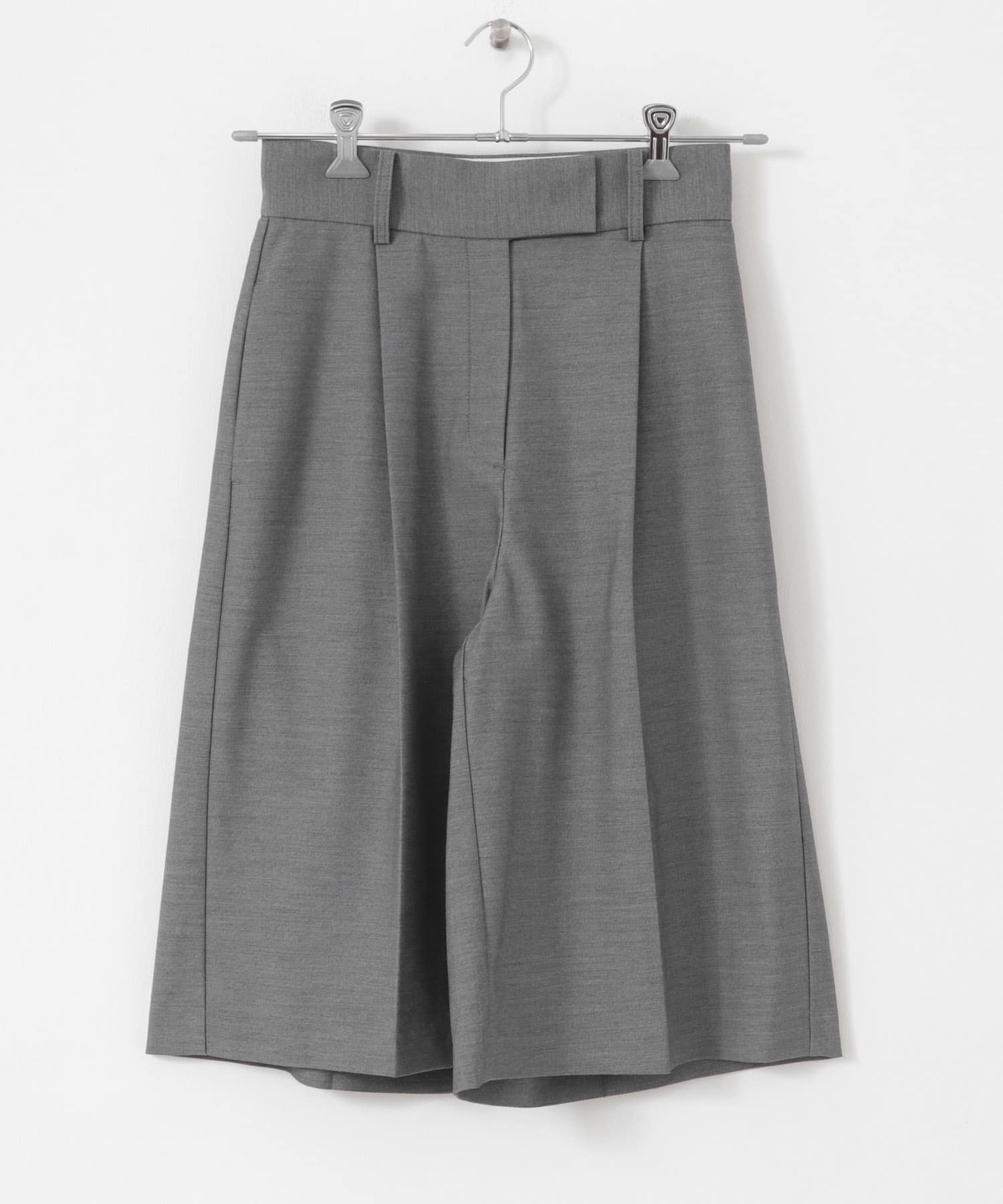 タックハーフパンツ GRAY 36