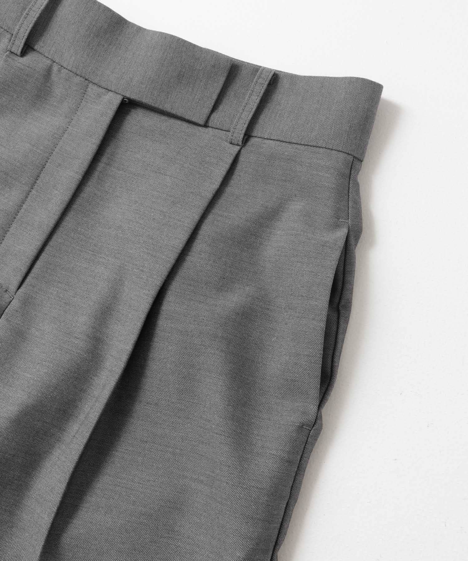 タックハーフパンツ GRAY 36