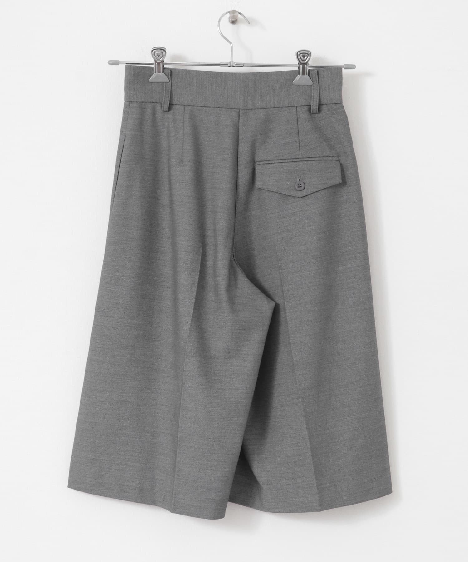 タックハーフパンツ GRAY 36