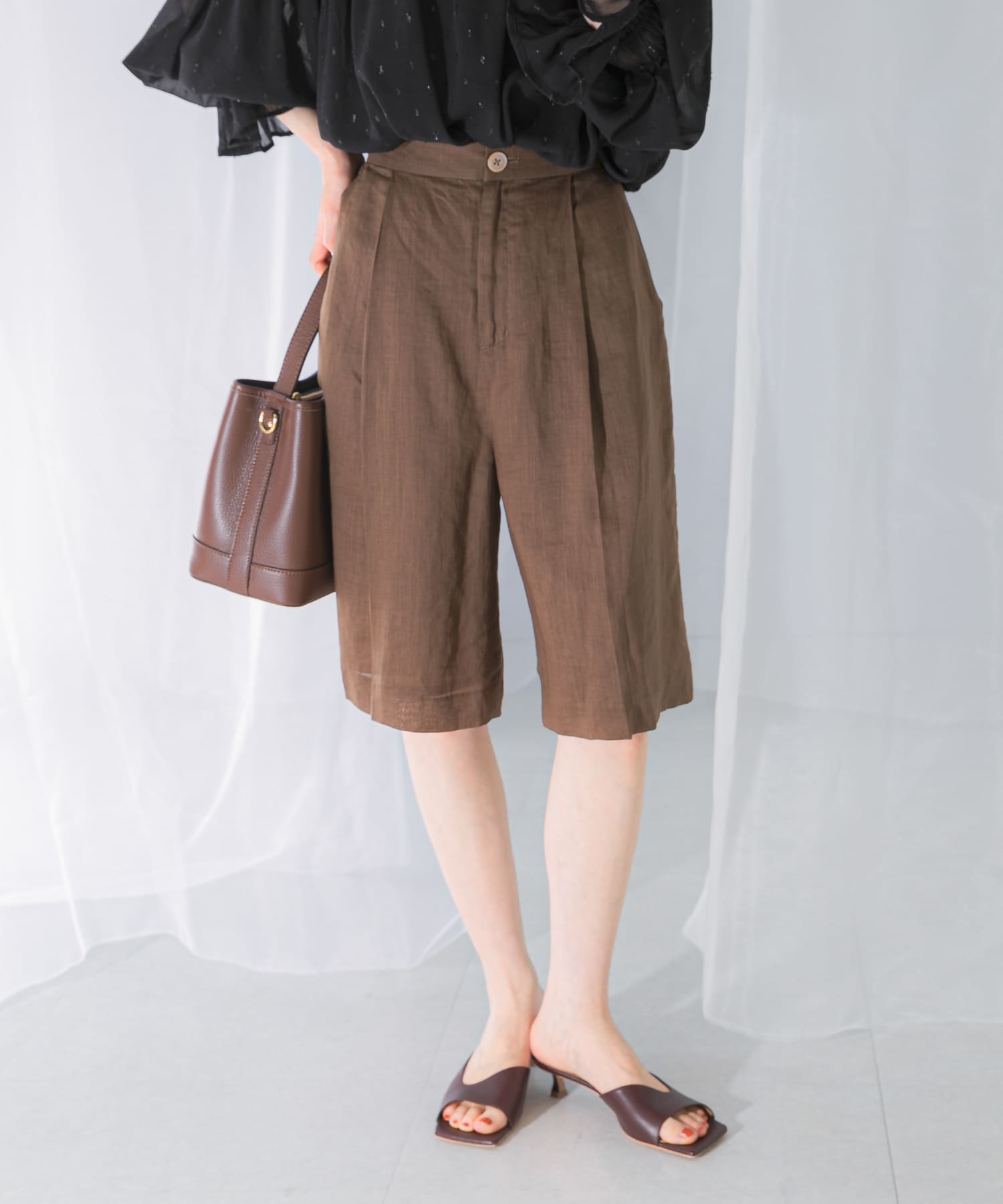 ラミーハーフパンツ