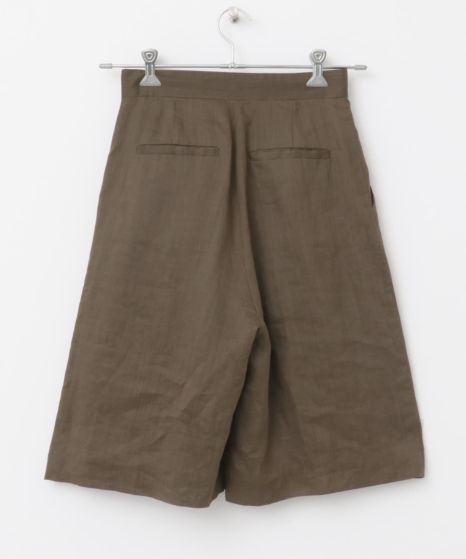 ラミーハーフパンツ BROWN 36