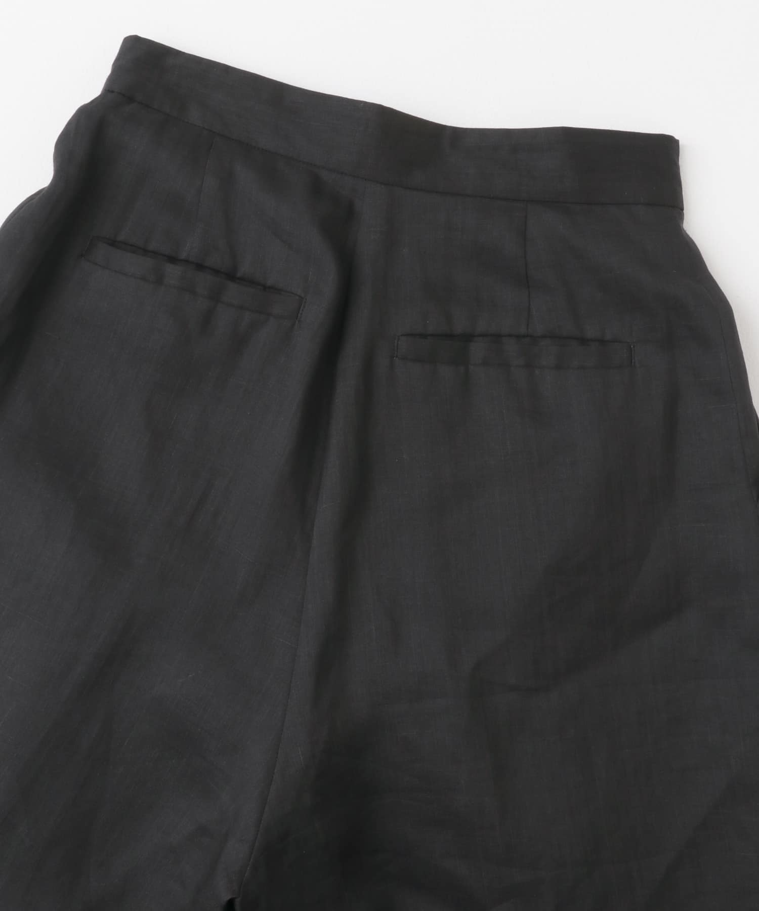 ラミーハーフパンツ BLACK 36
