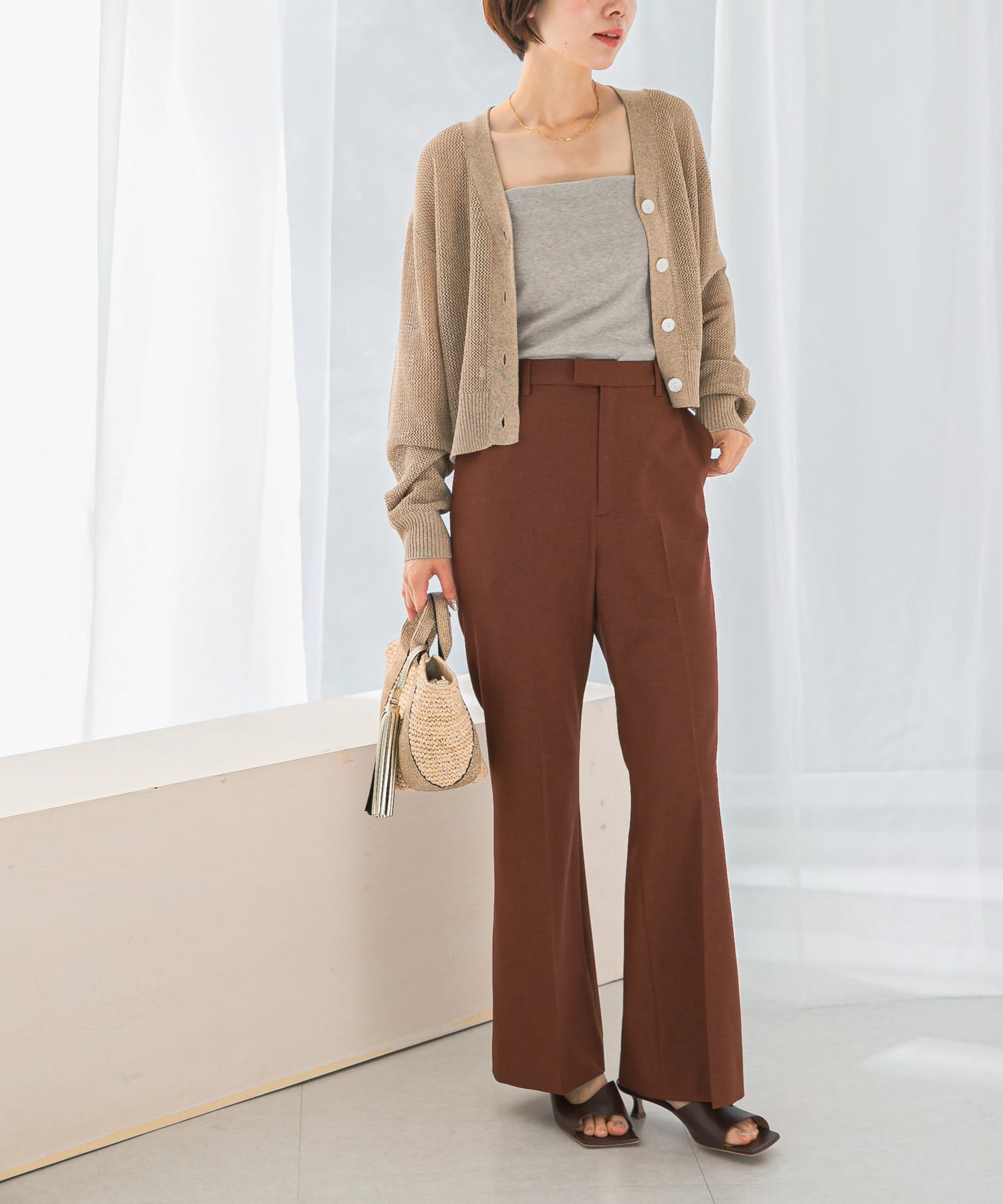 身長：158cm サイズ：38