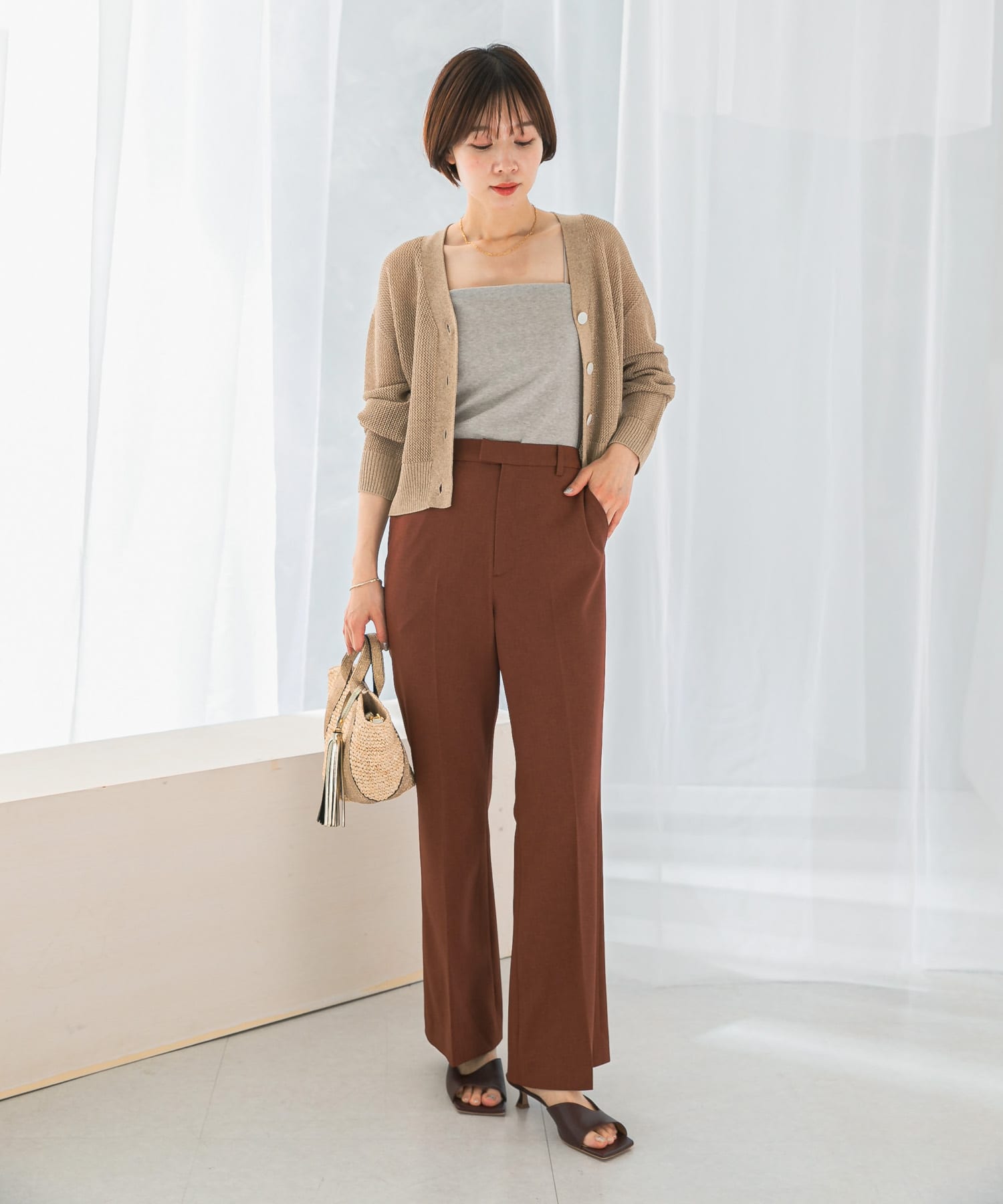 身長：158cm サイズ：38