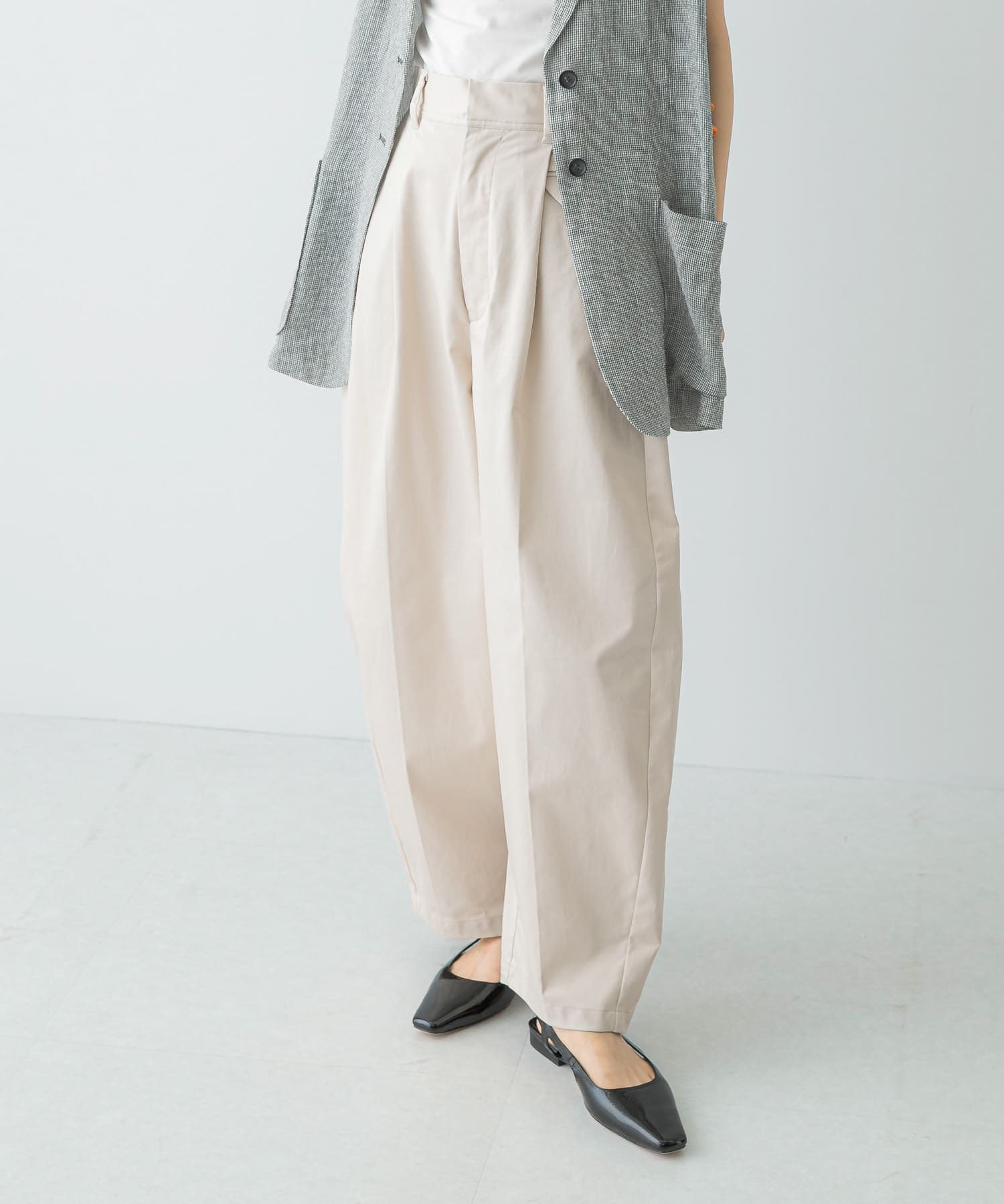 ストレッチコクーンチノパンツ