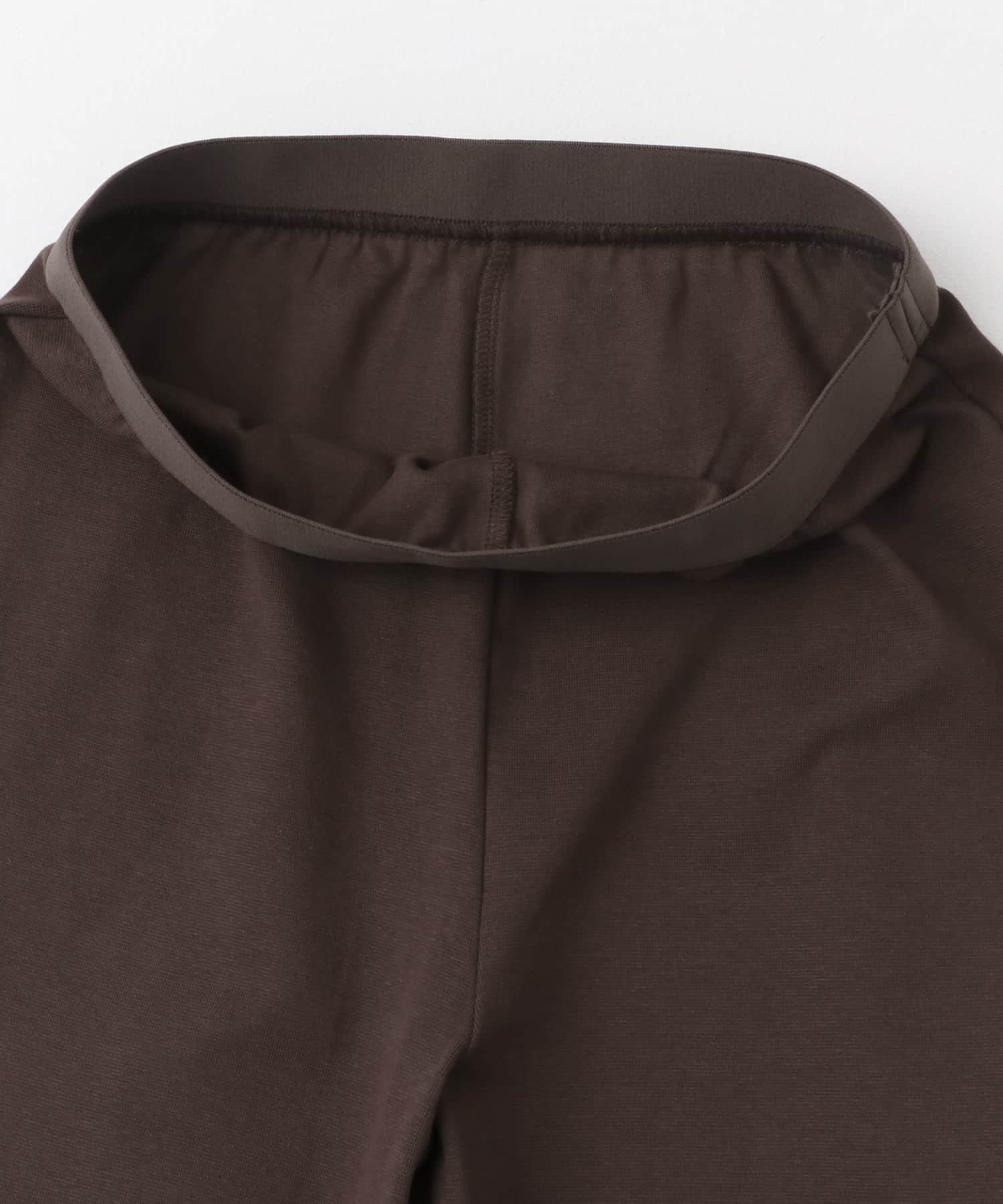 『UR TECH ひやサラクール』F by ROSSO　スリットフレアパンツ BROWN 36
