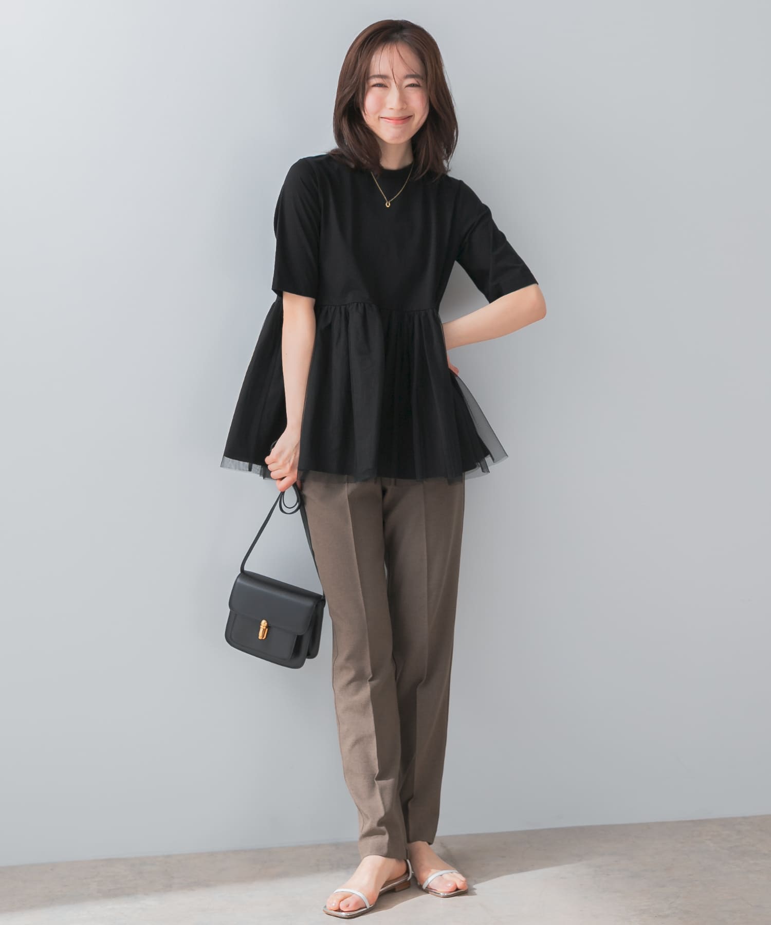 身長：170cm サイズ：38