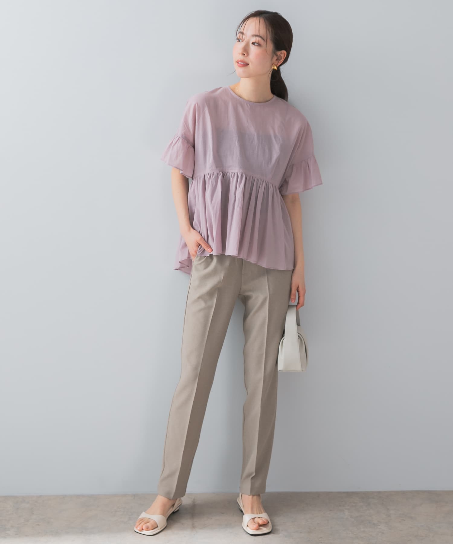 身長：170cm サイズ：38