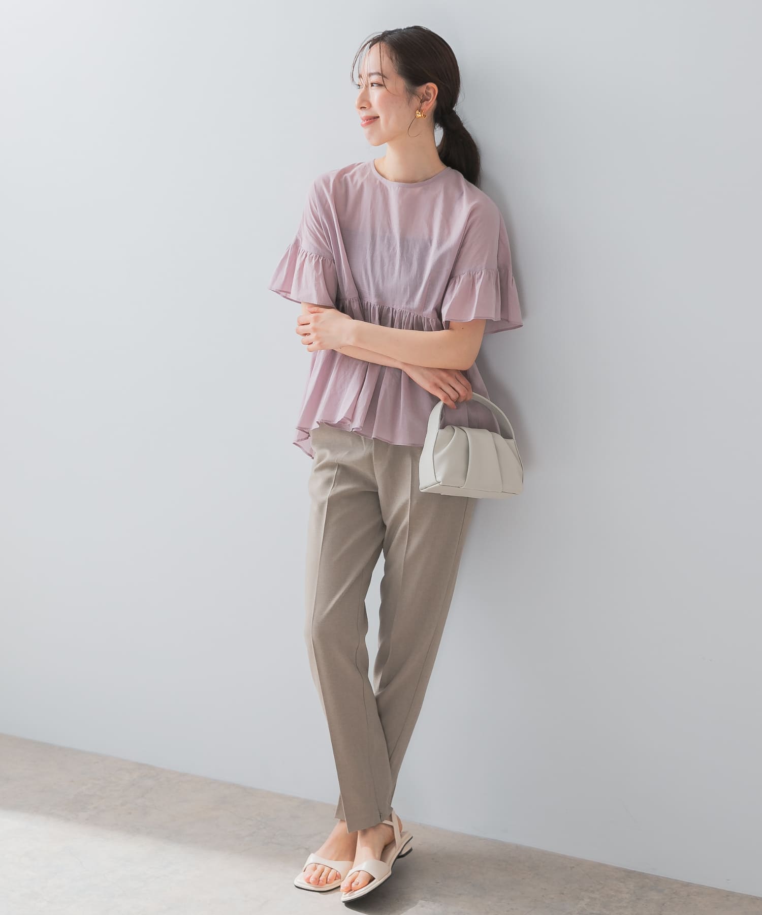 身長：170cm サイズ：38