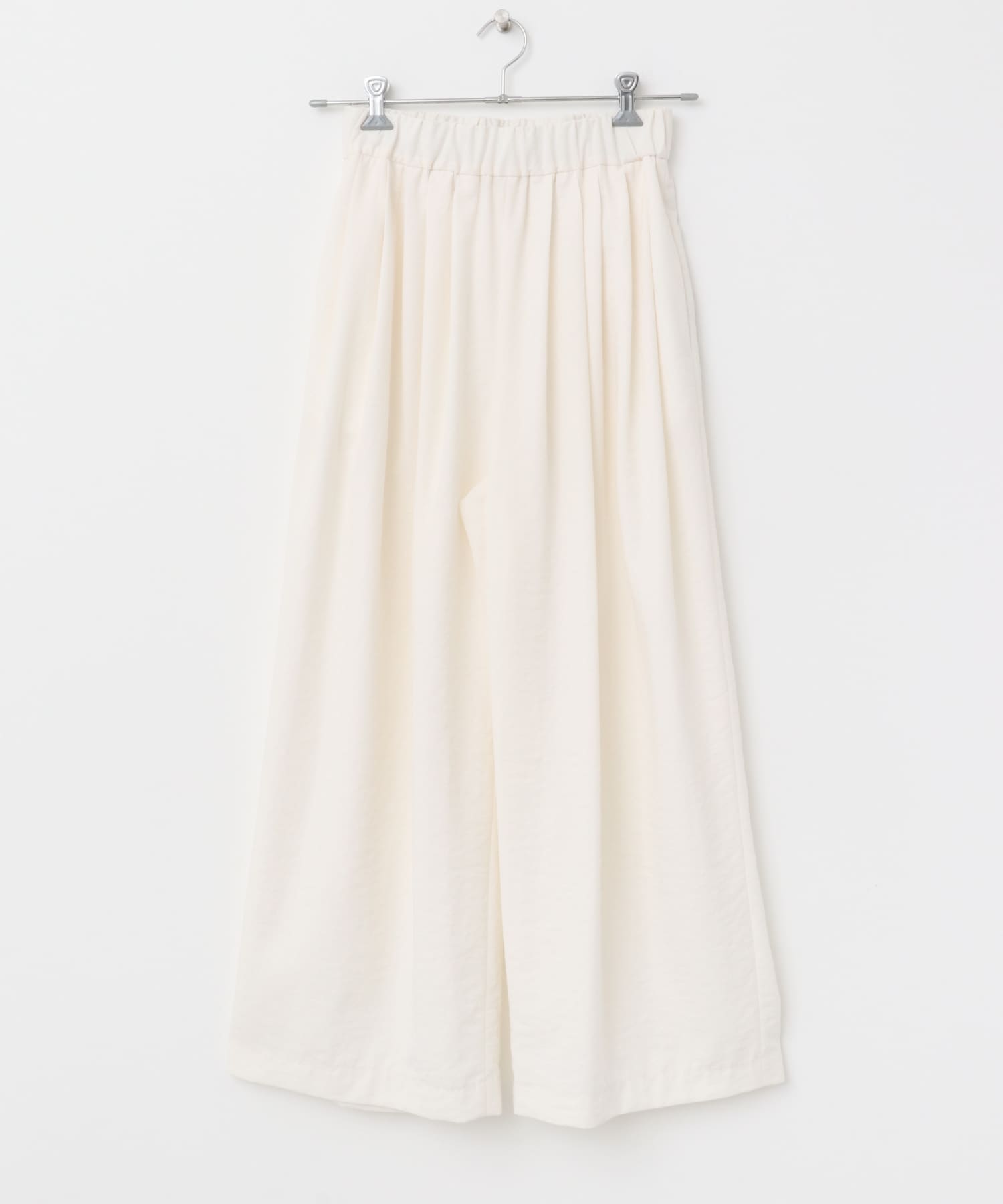 F by ROSSO　タックイージーワイドパンツ OFF WHITE 36