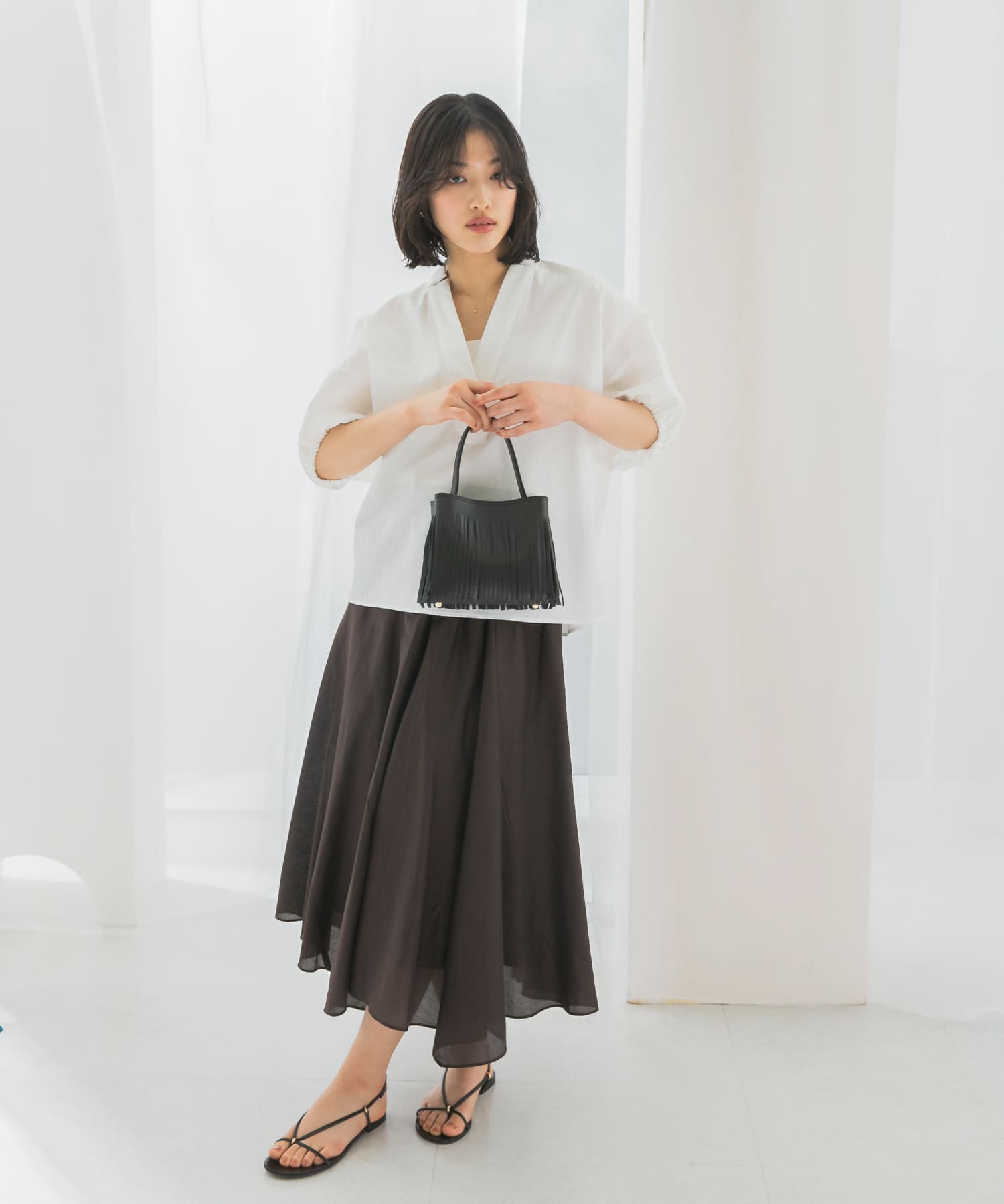 身長：166cm サイズ：FREE