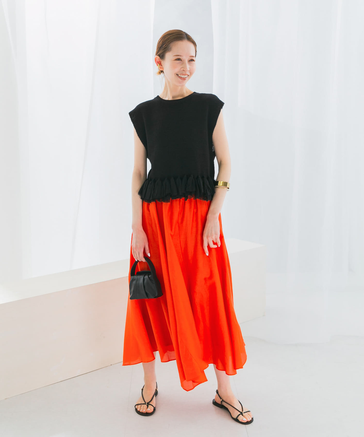 身長：165cm サイズ：FREE