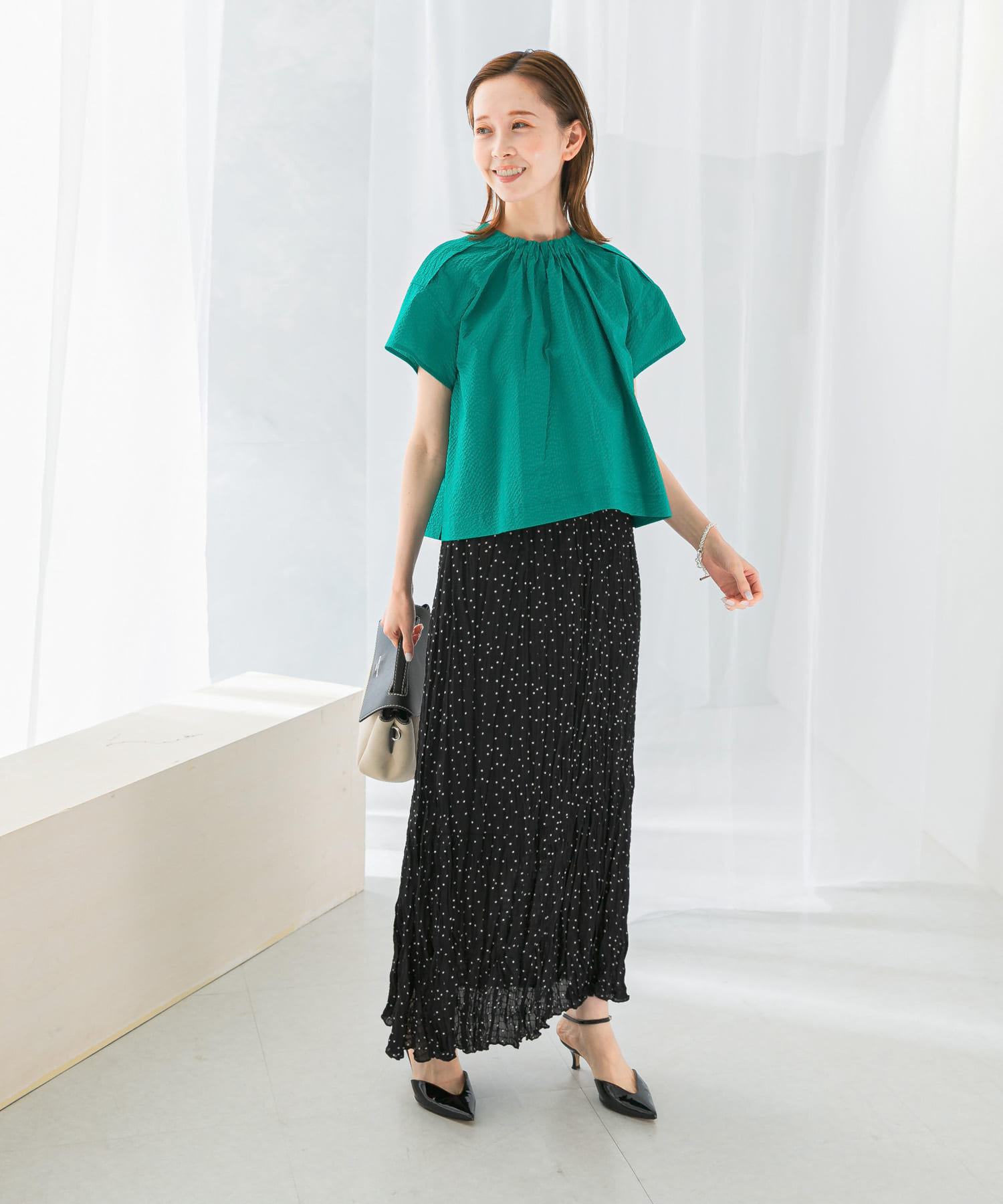 身長：165cm サイズ：FREE