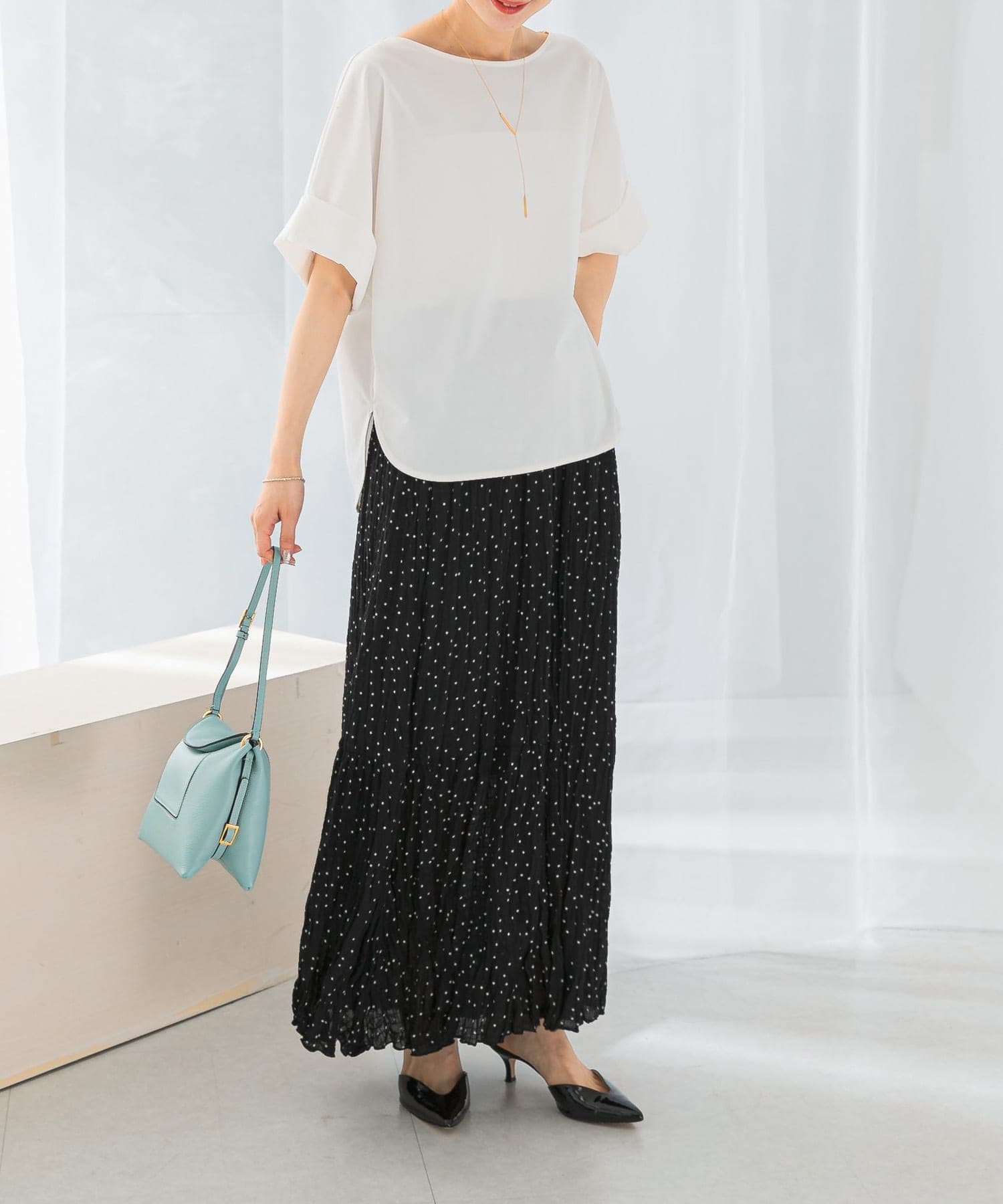 身長：158cm サイズ：FREE