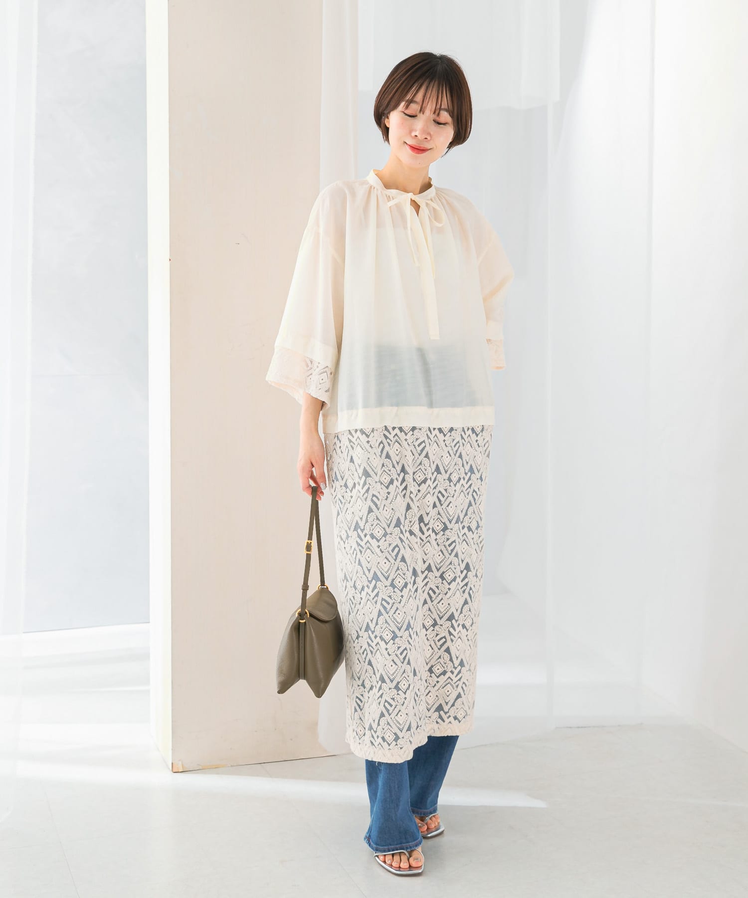 身長：158cm サイズ：FREE