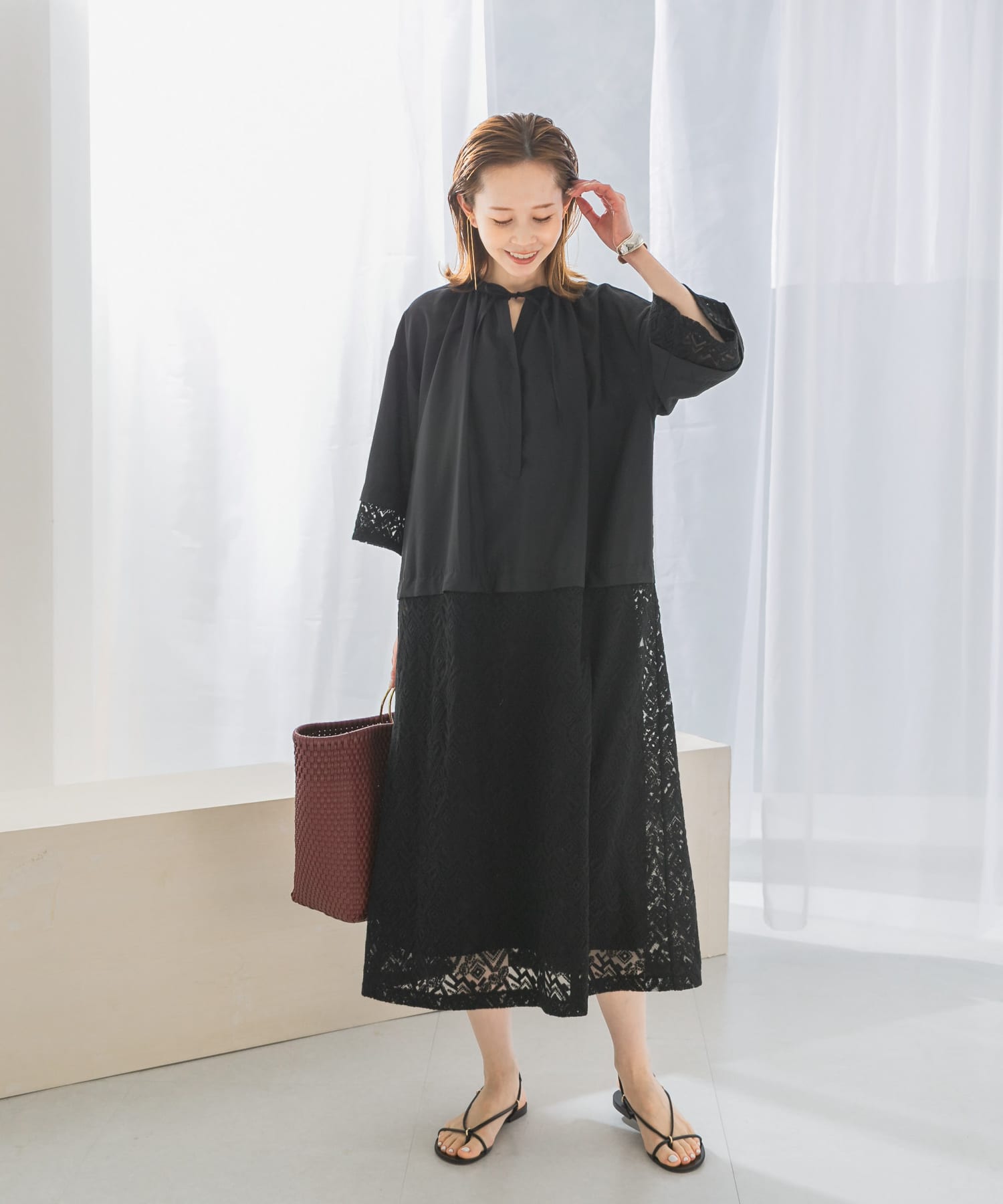 身長：165cm サイズ：FREE