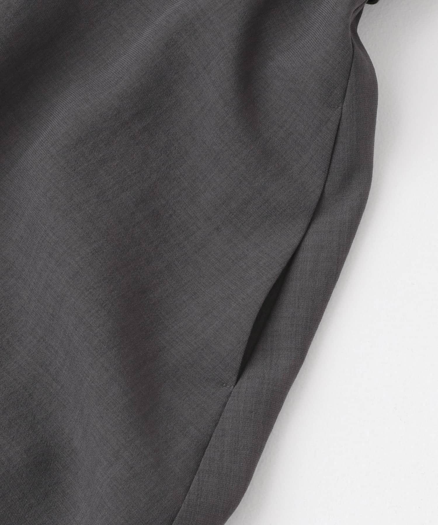 『UR TECH DRYLUXE』ポケットデザインワンピース CHARCOAL FREE