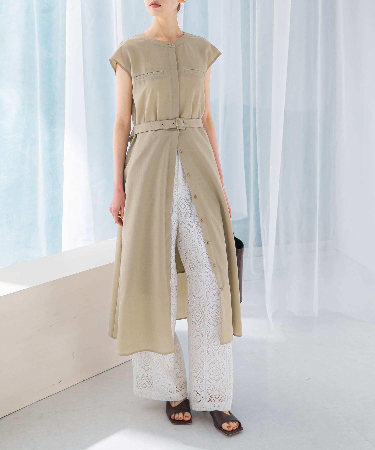 『UR TECH DRYLUXE』ポケットデザインワンピース