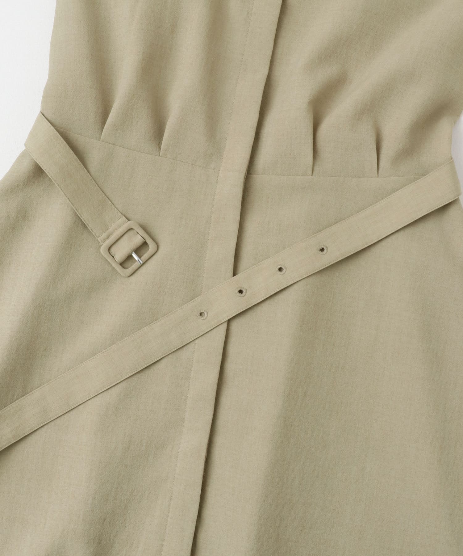 『UR TECH DRYLUXE』ポケットデザインワンピース L/BEIGE FREE
