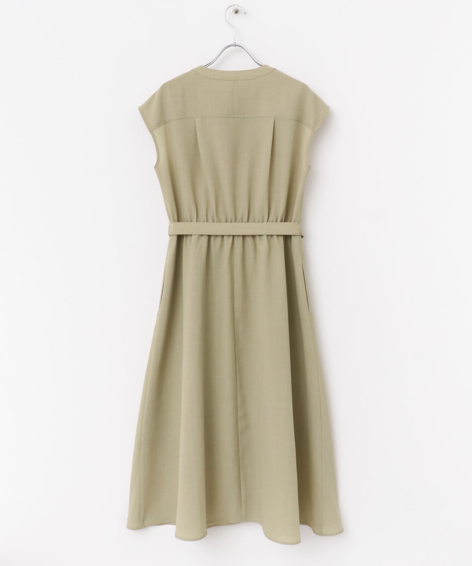 『UR TECH DRYLUXE』ポケットデザインワンピース L/BEIGE FREE