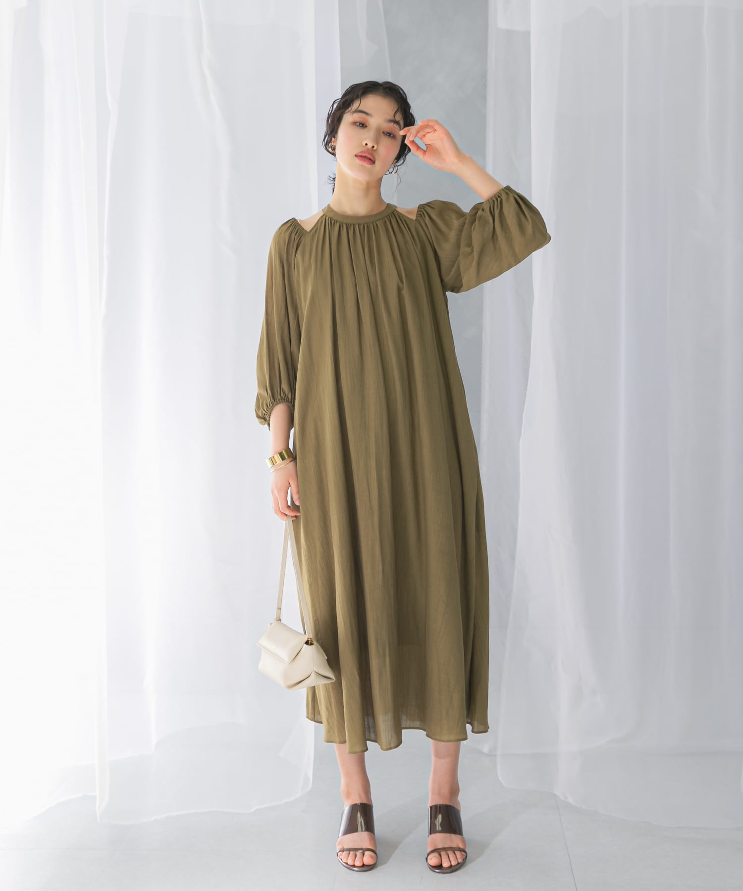 身長：166cm サイズ：FREE