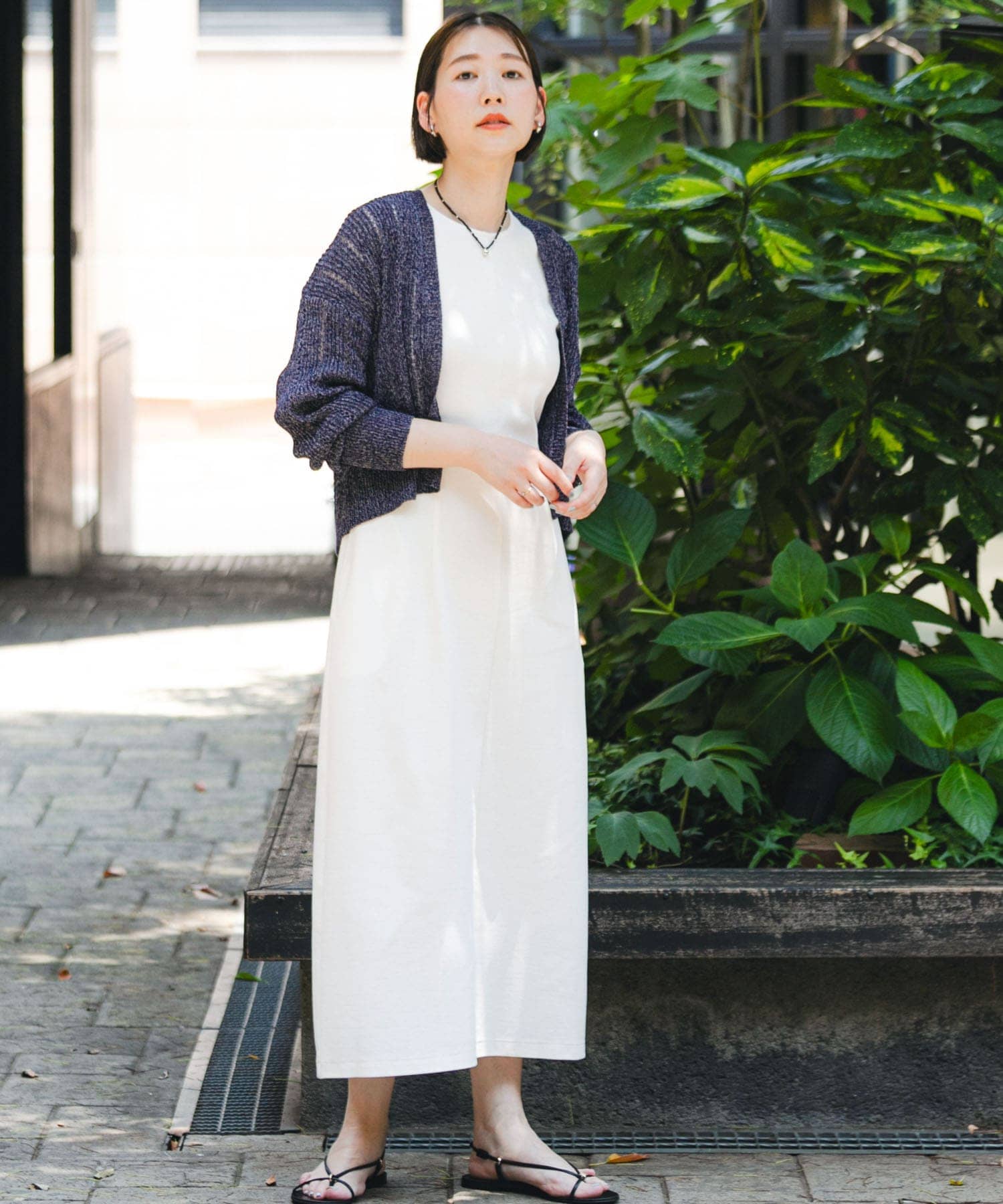 『UR TECH ひやサラクール』F by ROSSO　アメスリコクーンワンピース