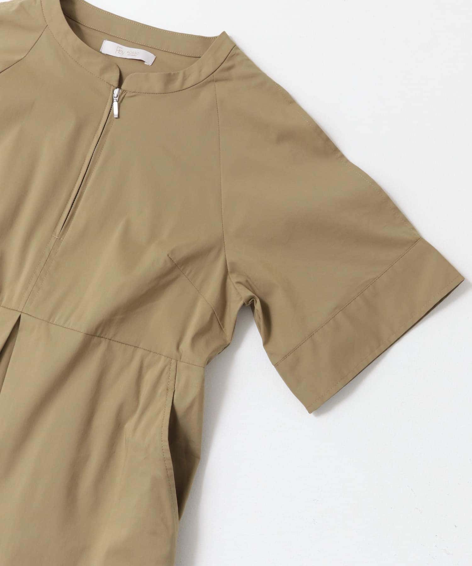 F by ROSSO　スリットショルダーワンピース BEIGE 36