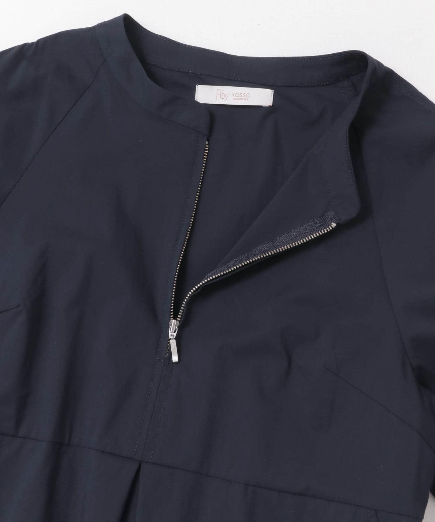 F by ROSSO　スリットショルダーワンピース NAVY 36