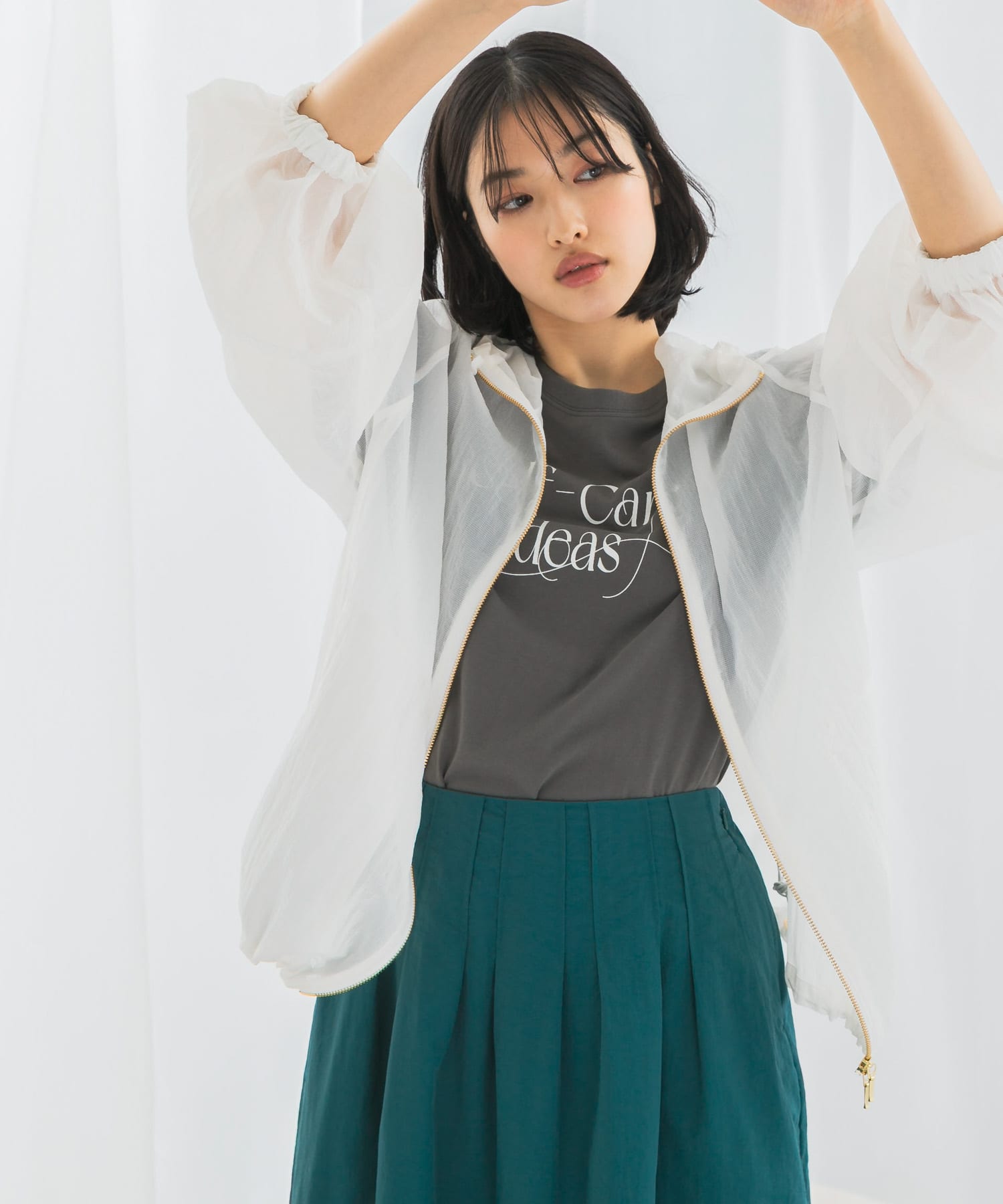 身長：166cm サイズ：FREE