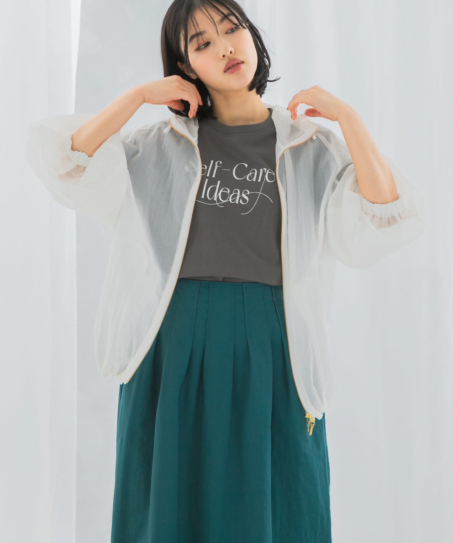 身長：166cm サイズ：FREE