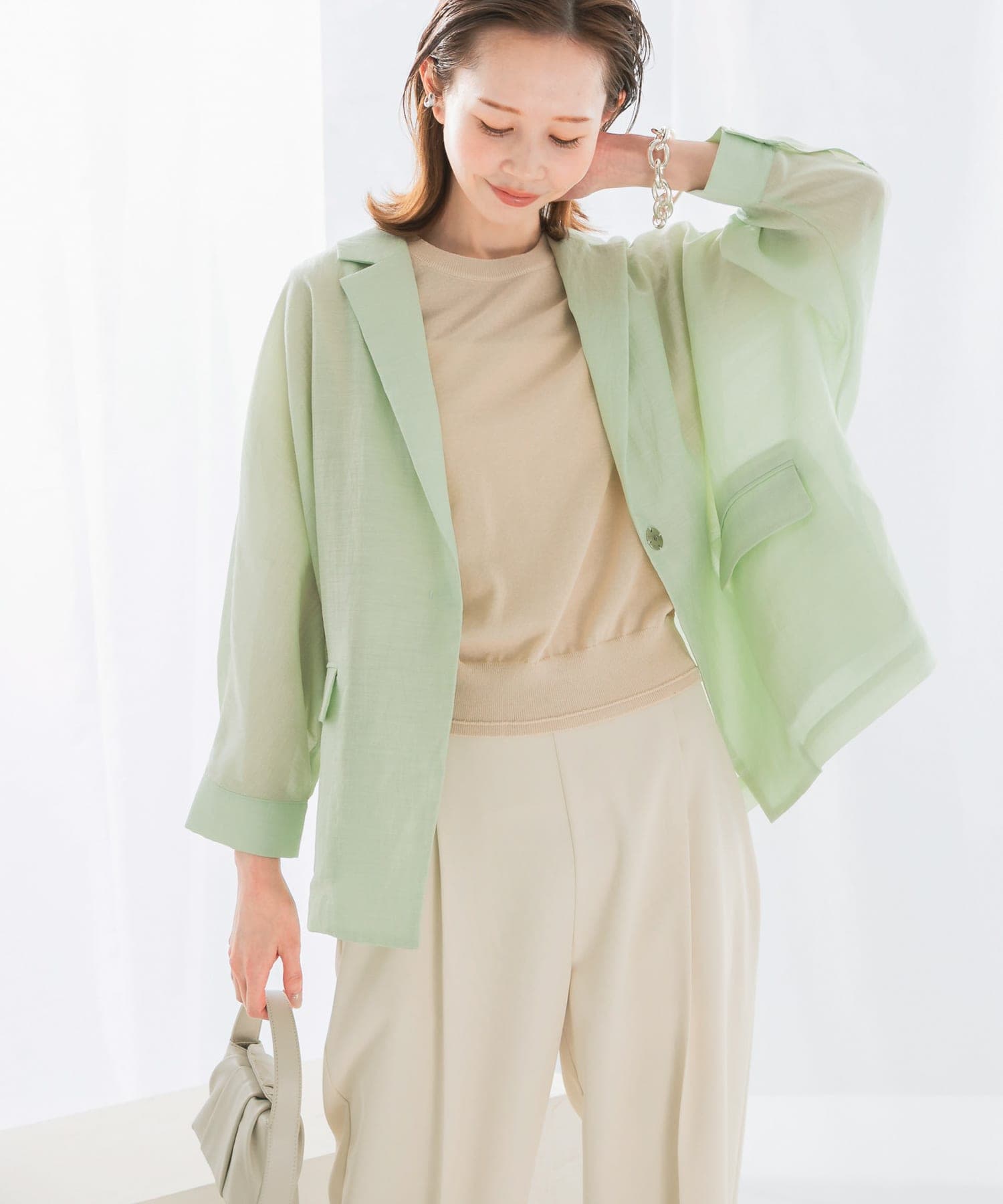 身長：165cm サイズ：FREE