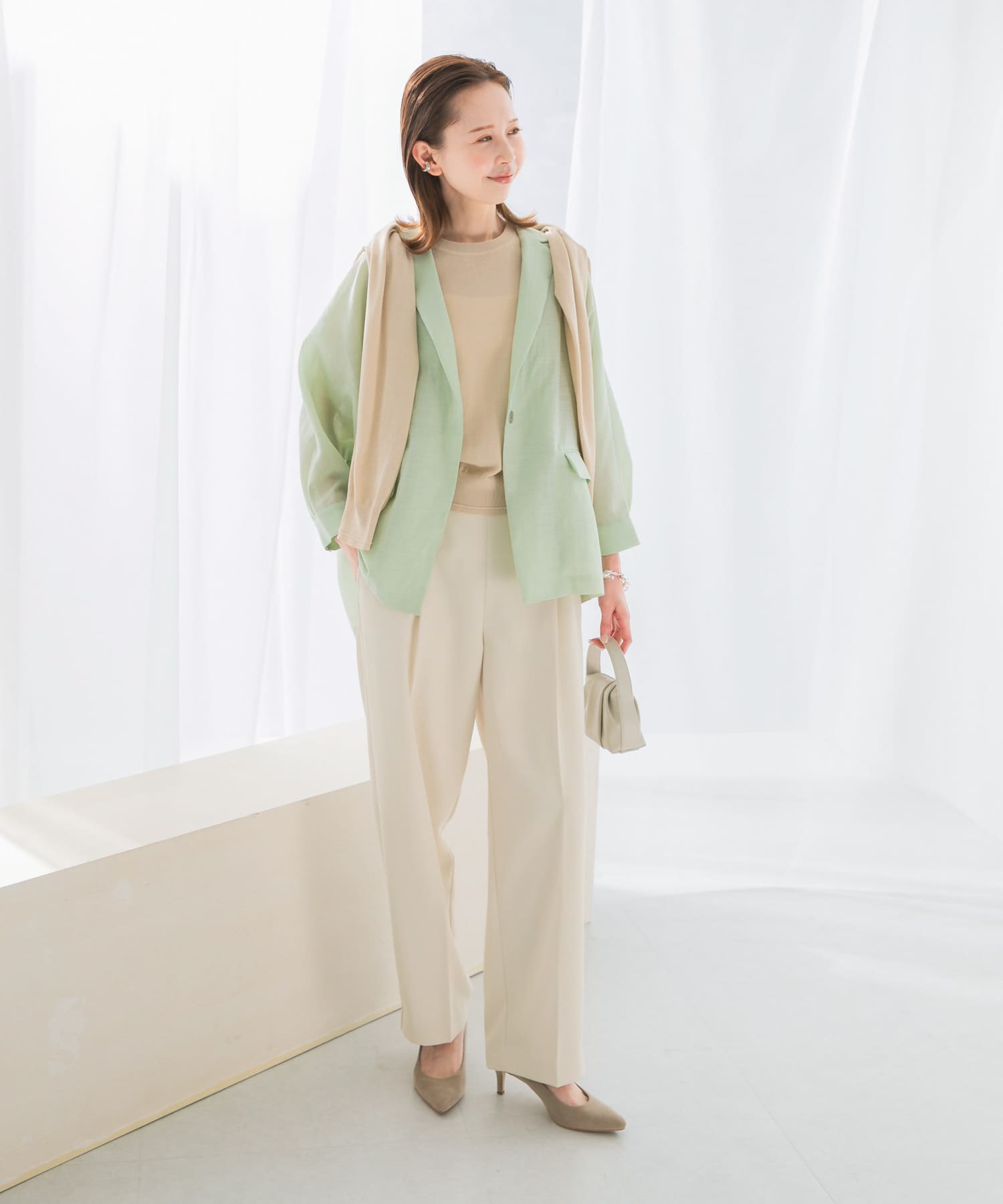 身長：165cm サイズ：FREE