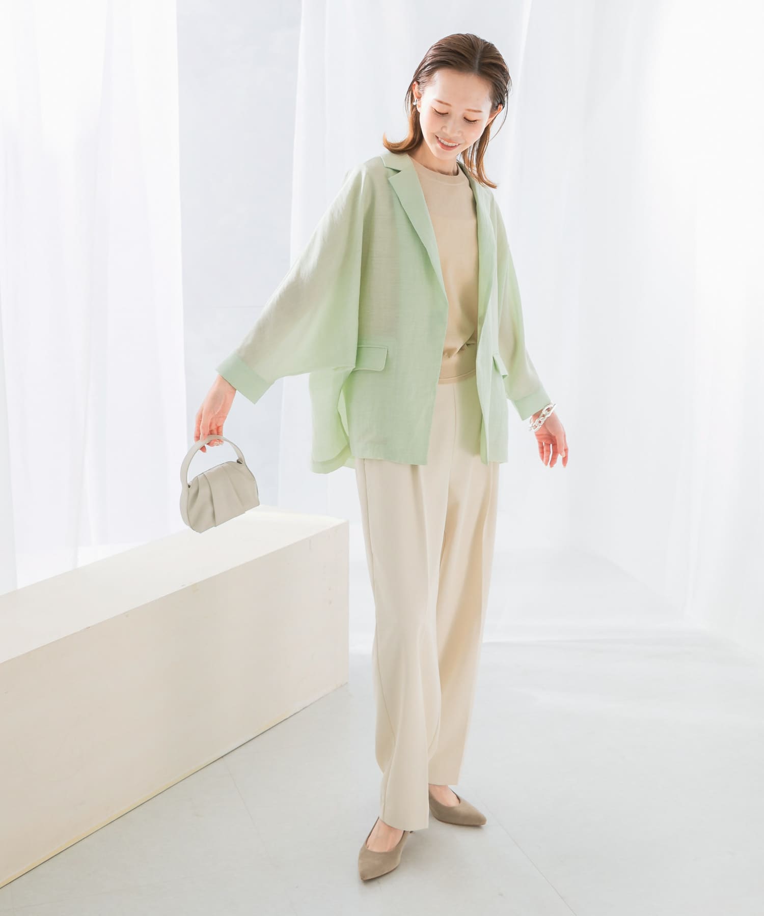 身長：165cm サイズ：FREE