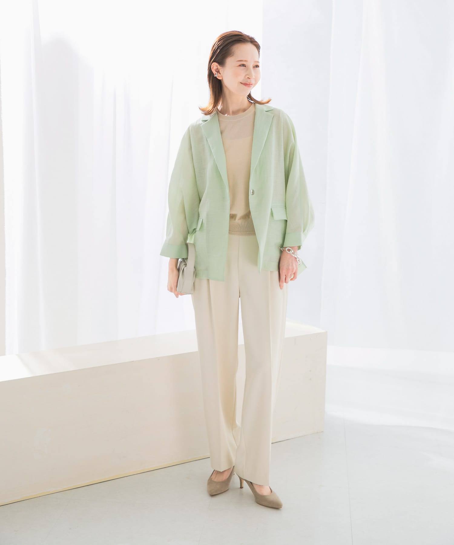 身長：165cm サイズ：FREE