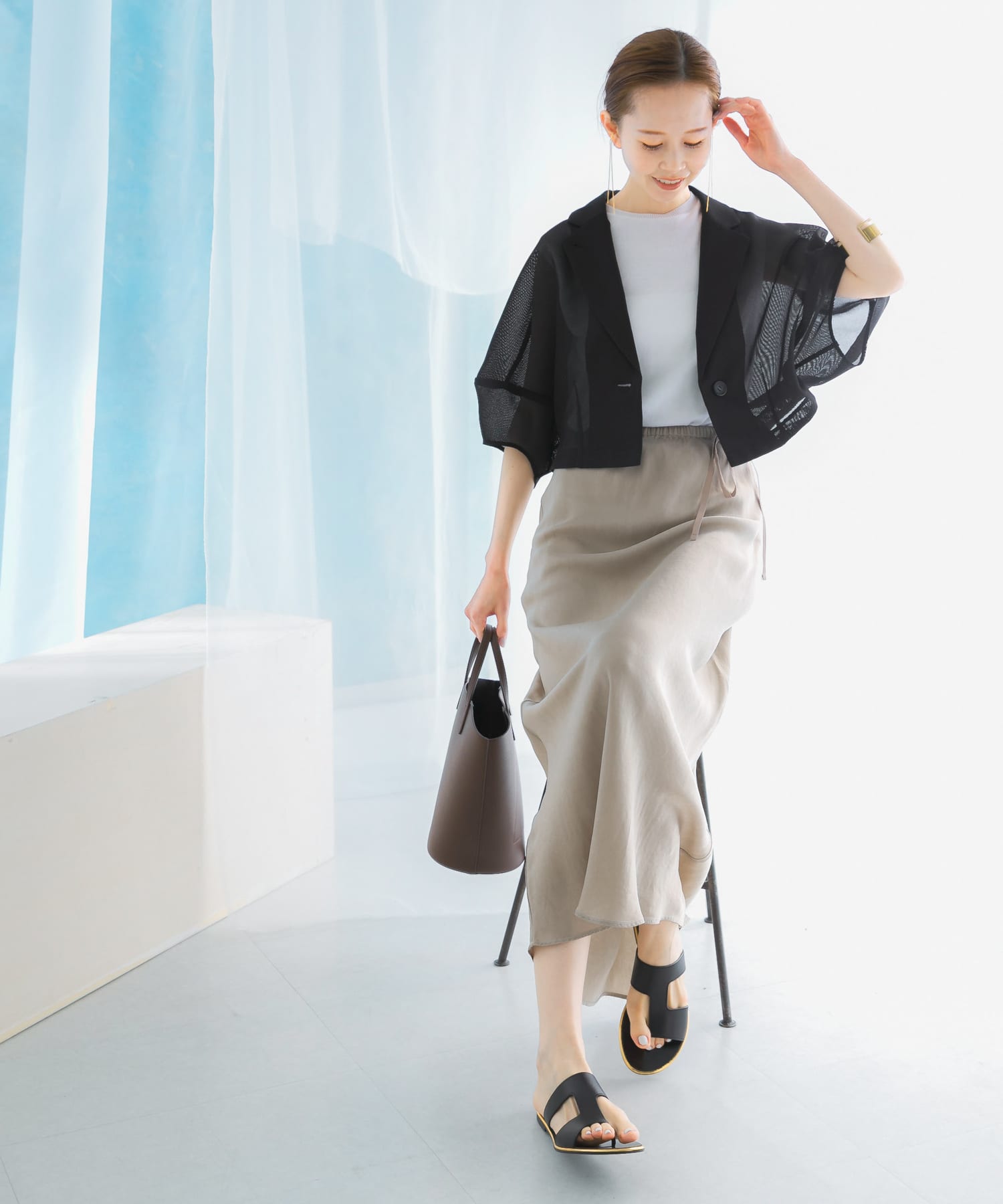 身長：165cm サイズ：FREE