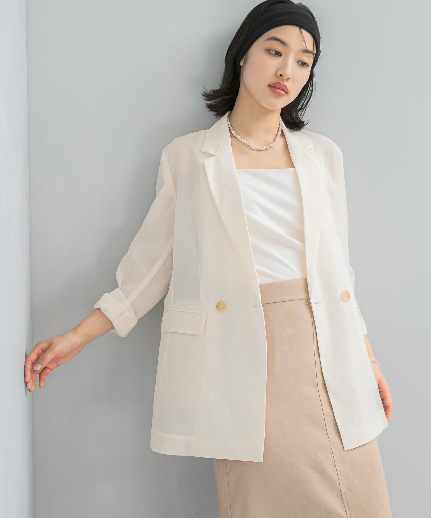 身長：166cm サイズ：FREE