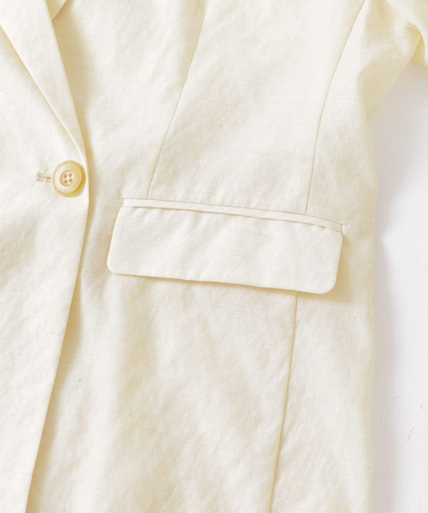 セミシアーテーラードジャケット OFF WHITE FREE